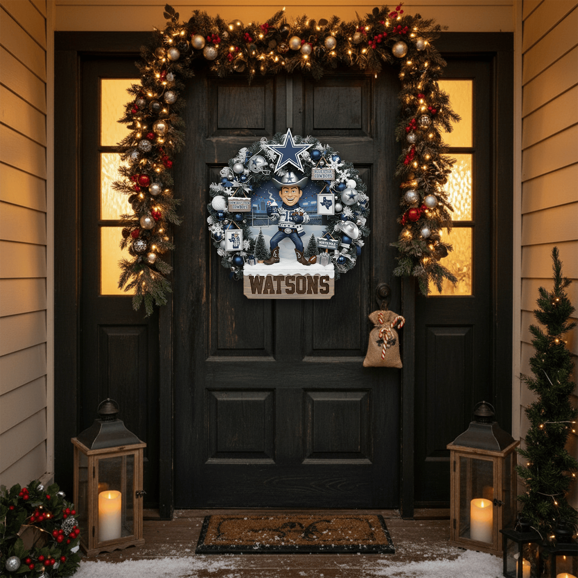 DLCB Decorative Wreath LNTH