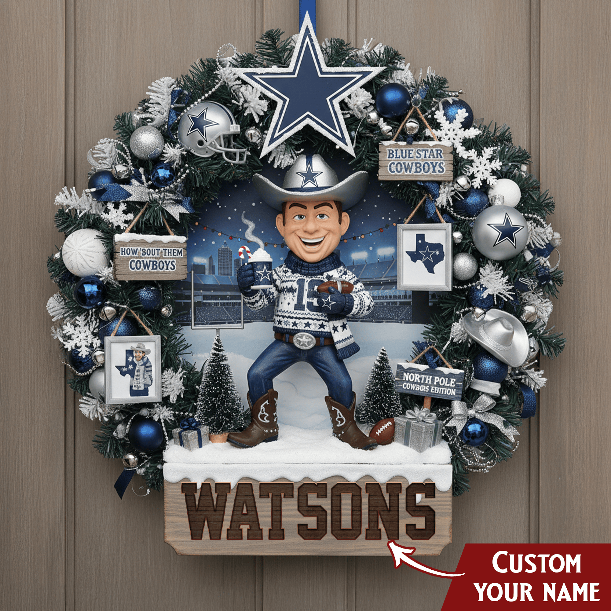 DLCB Decorative Wreath LNTH