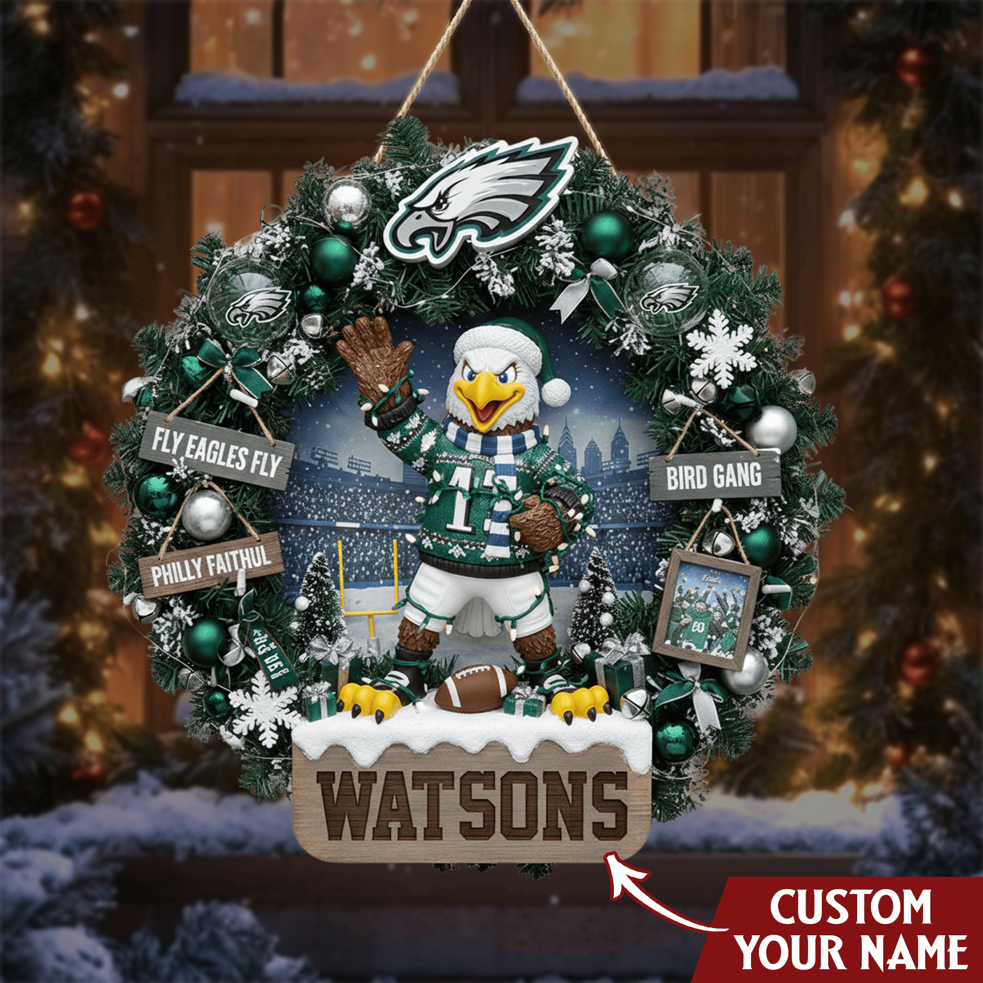 PLDE Decorative Wreath LNTH