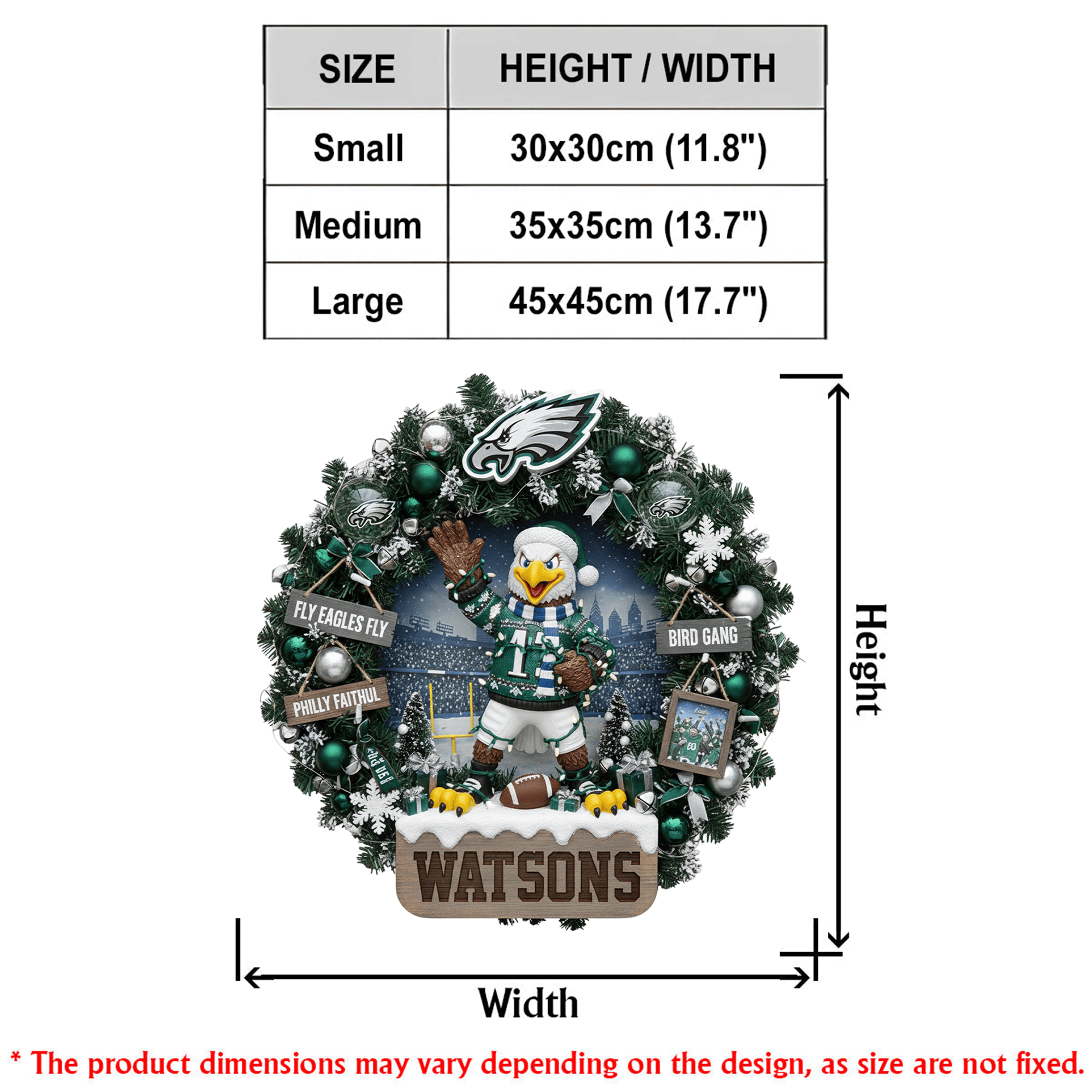 PLDE Decorative Wreath LNTH