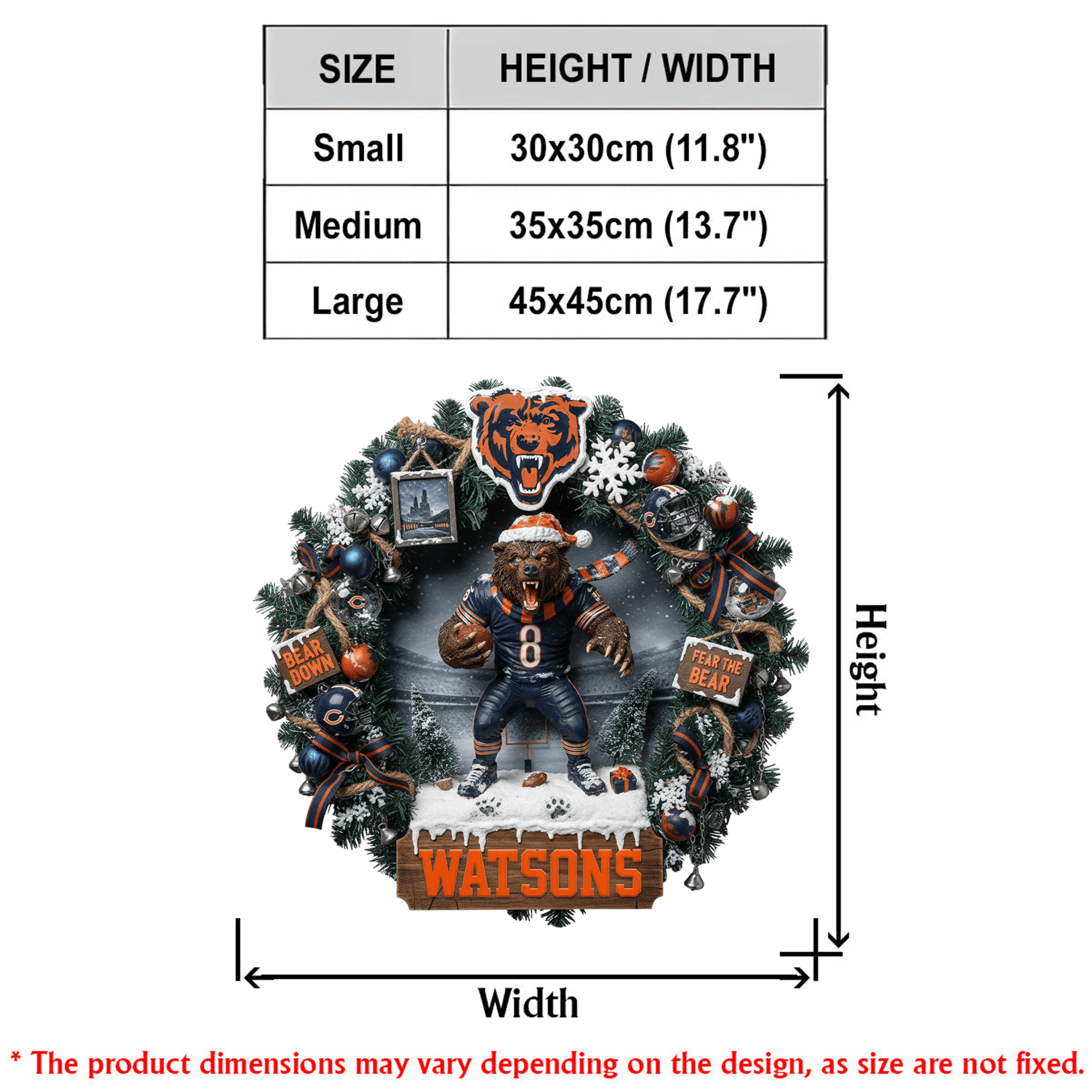 CCB Decorative Wreath LNTH