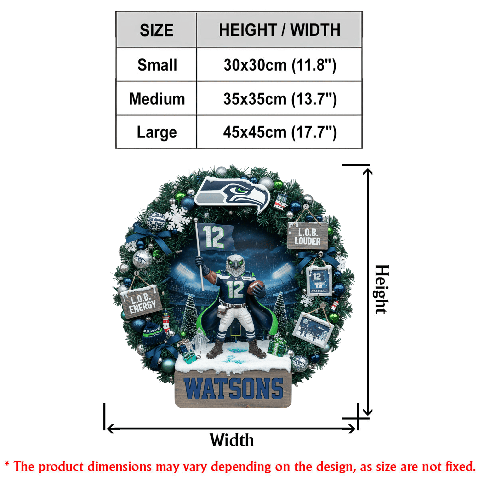 STSH Decorative Wreath LNTH