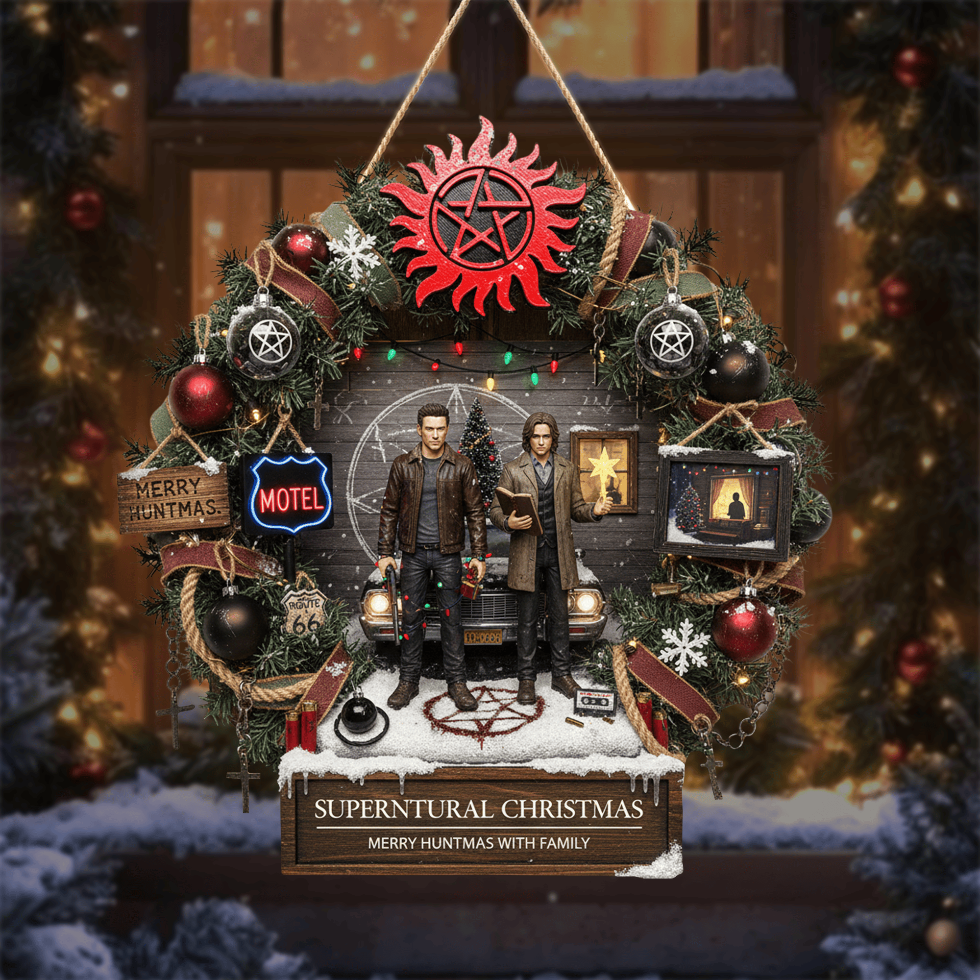 SUNA Decorative Wreath LNTH