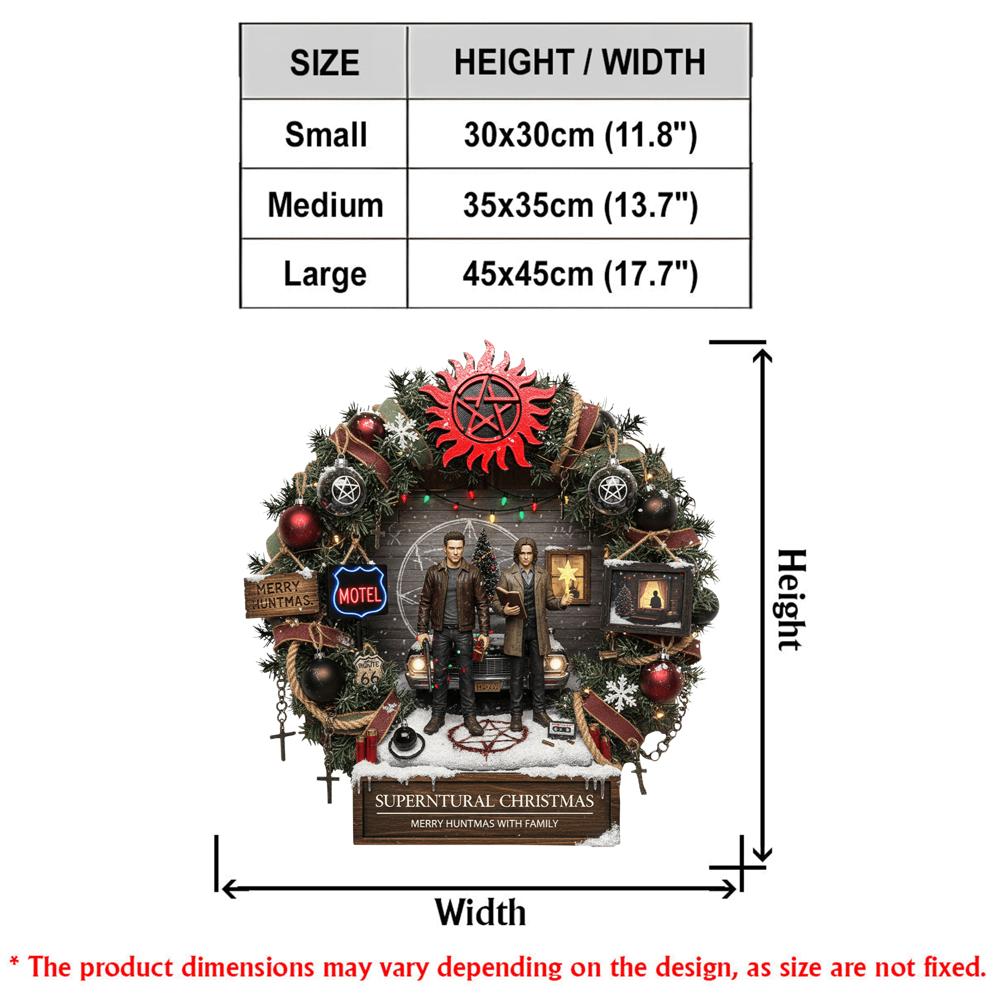 SUNA Decorative Wreath LNTH