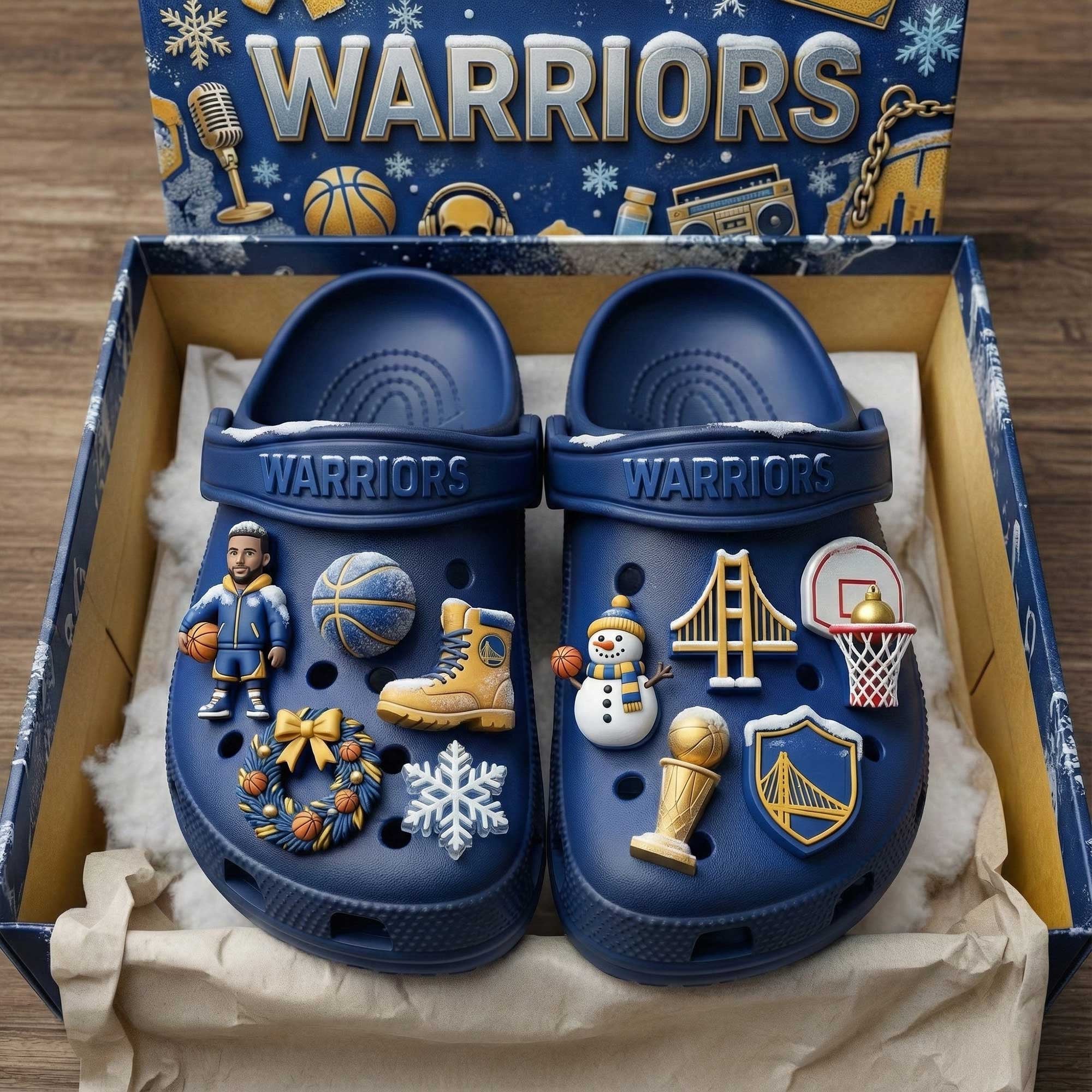 GSW Premium Christmas Clogs NTD