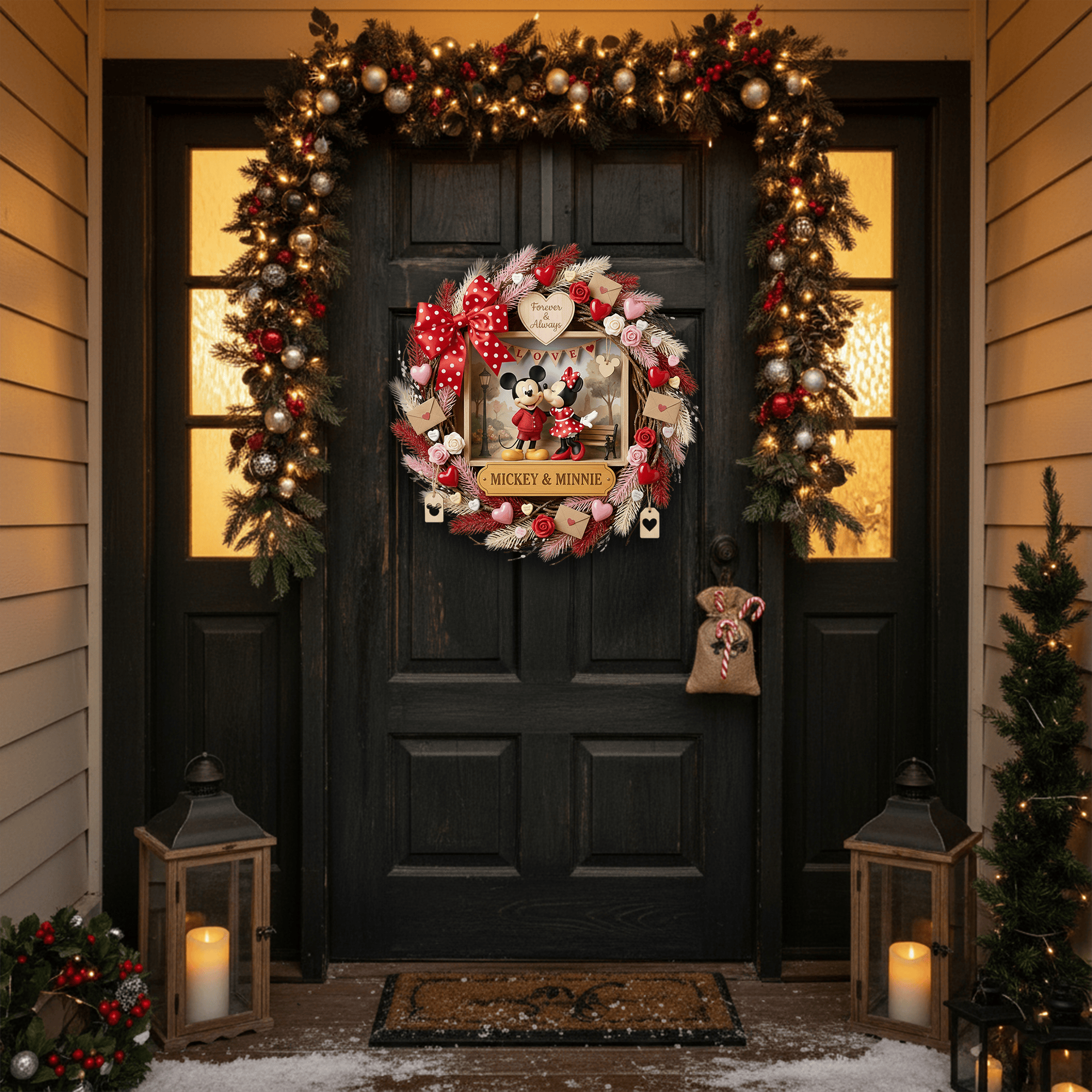 MICK Decorative Wreath LNTH