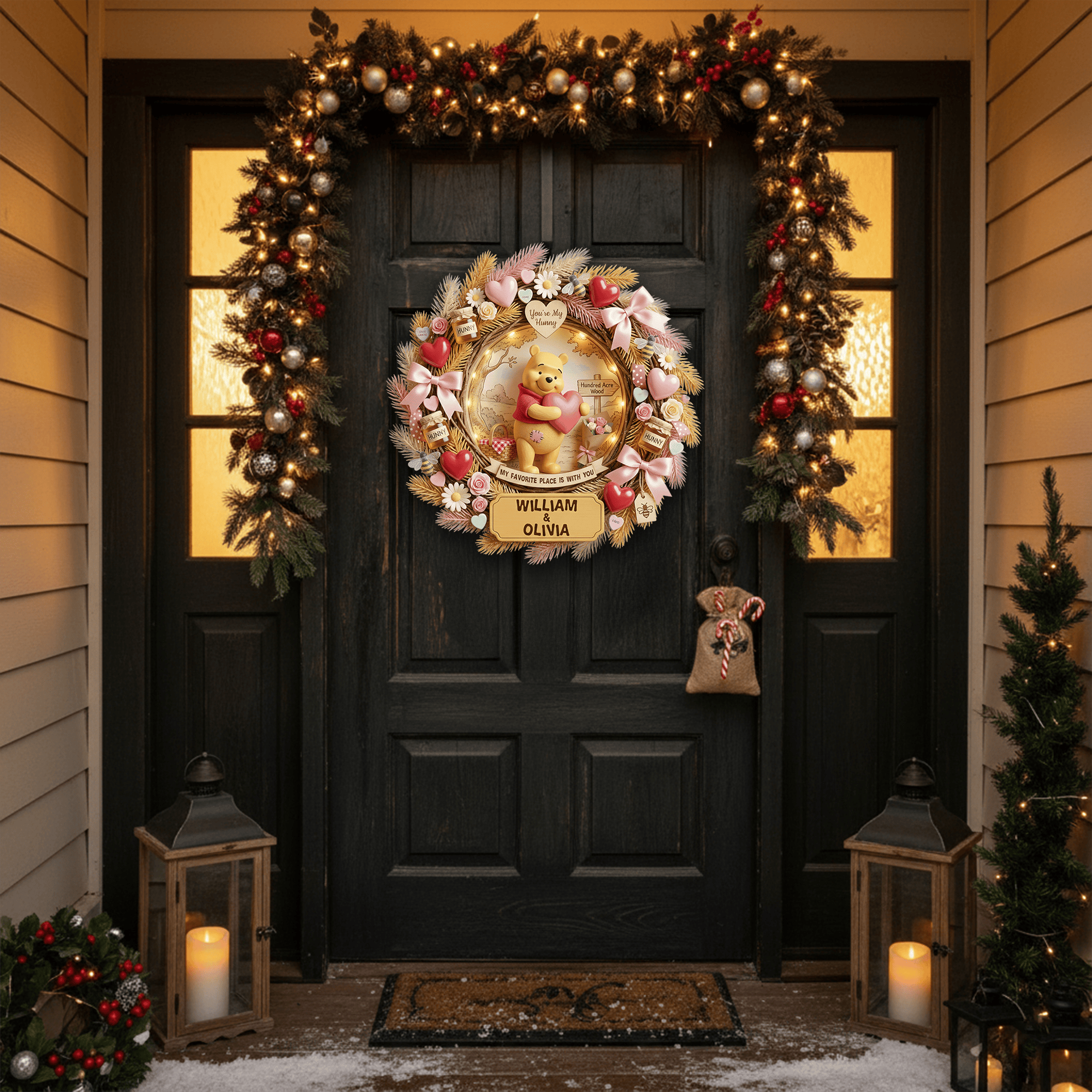 WNTP Decorative Wreath LNTH