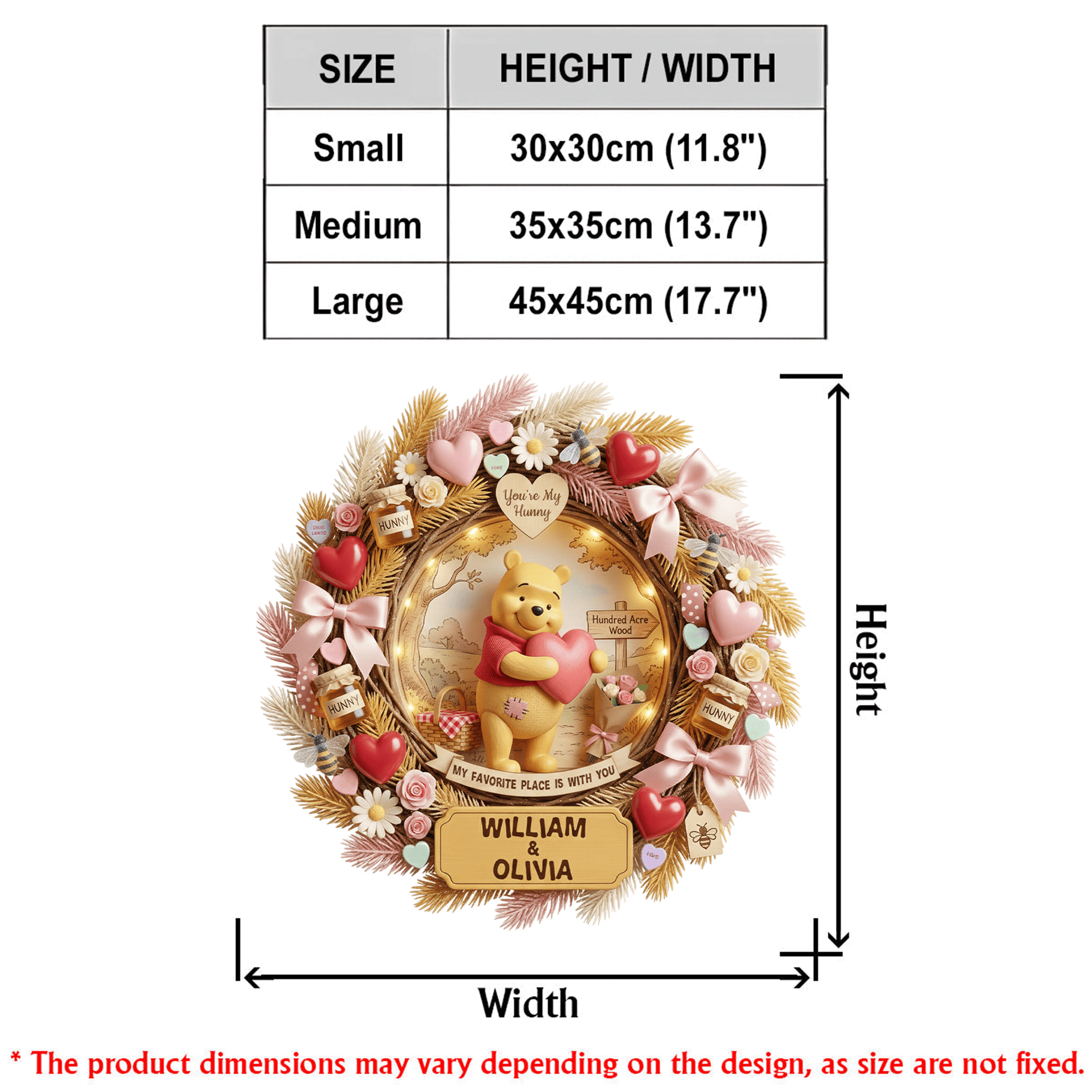 WNTP Decorative Wreath LNTH