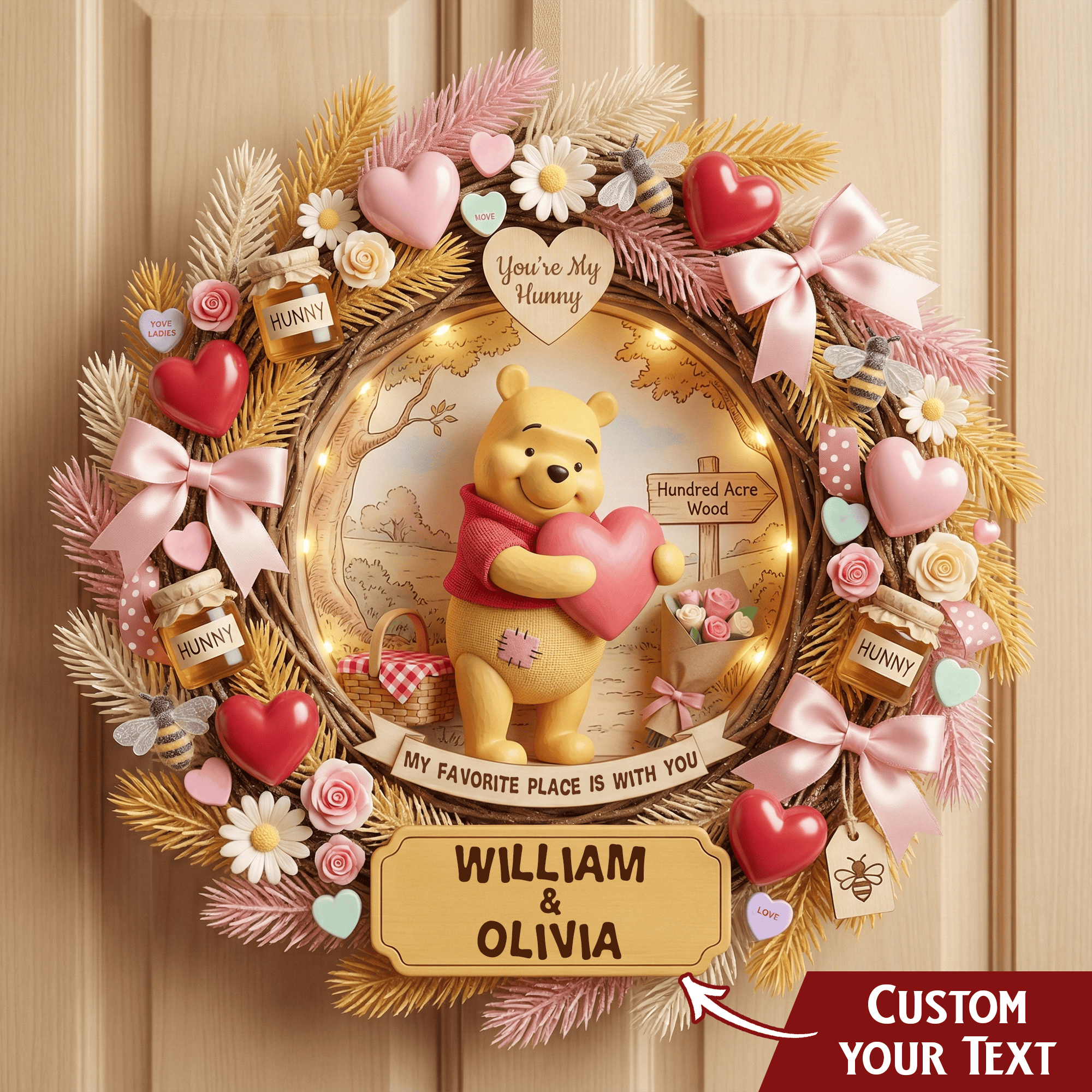 WNTP Decorative Wreath LNTH