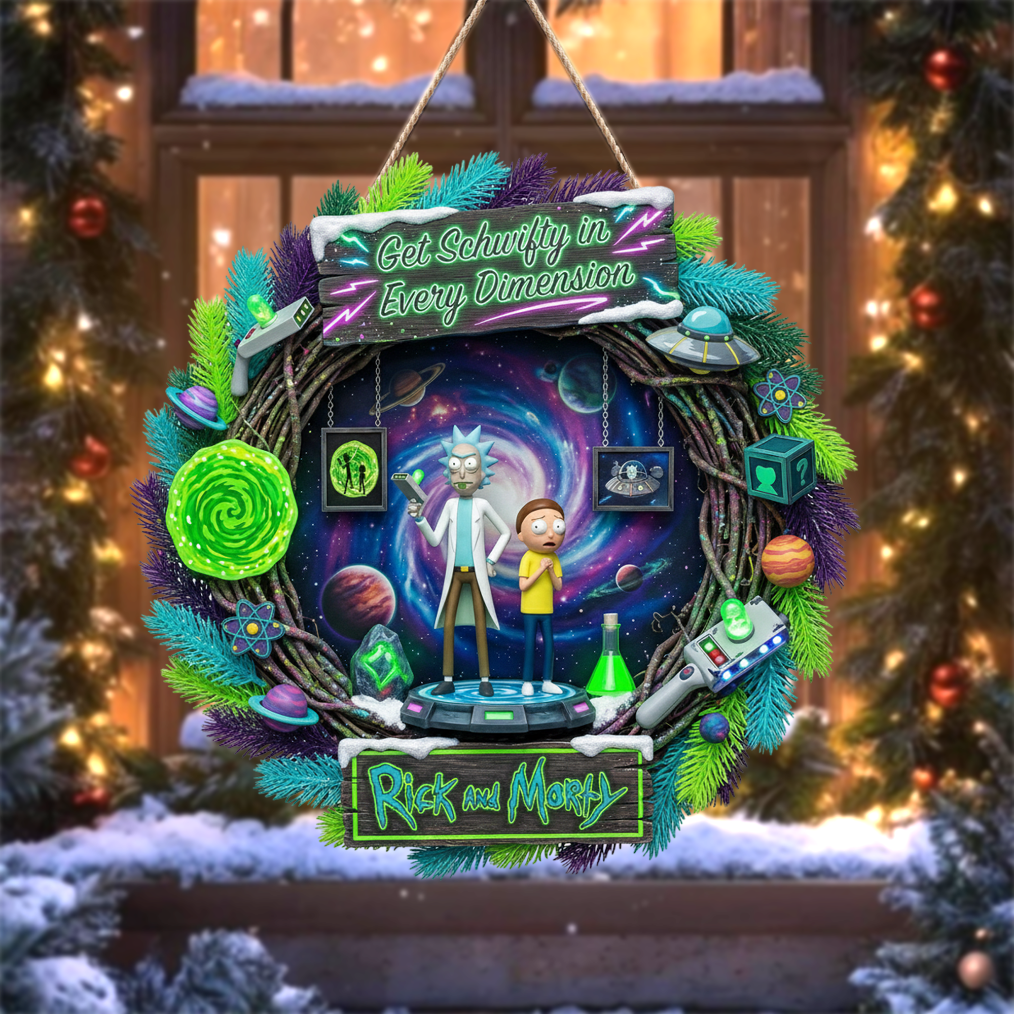 RICKM Decorative Wreath LNTH