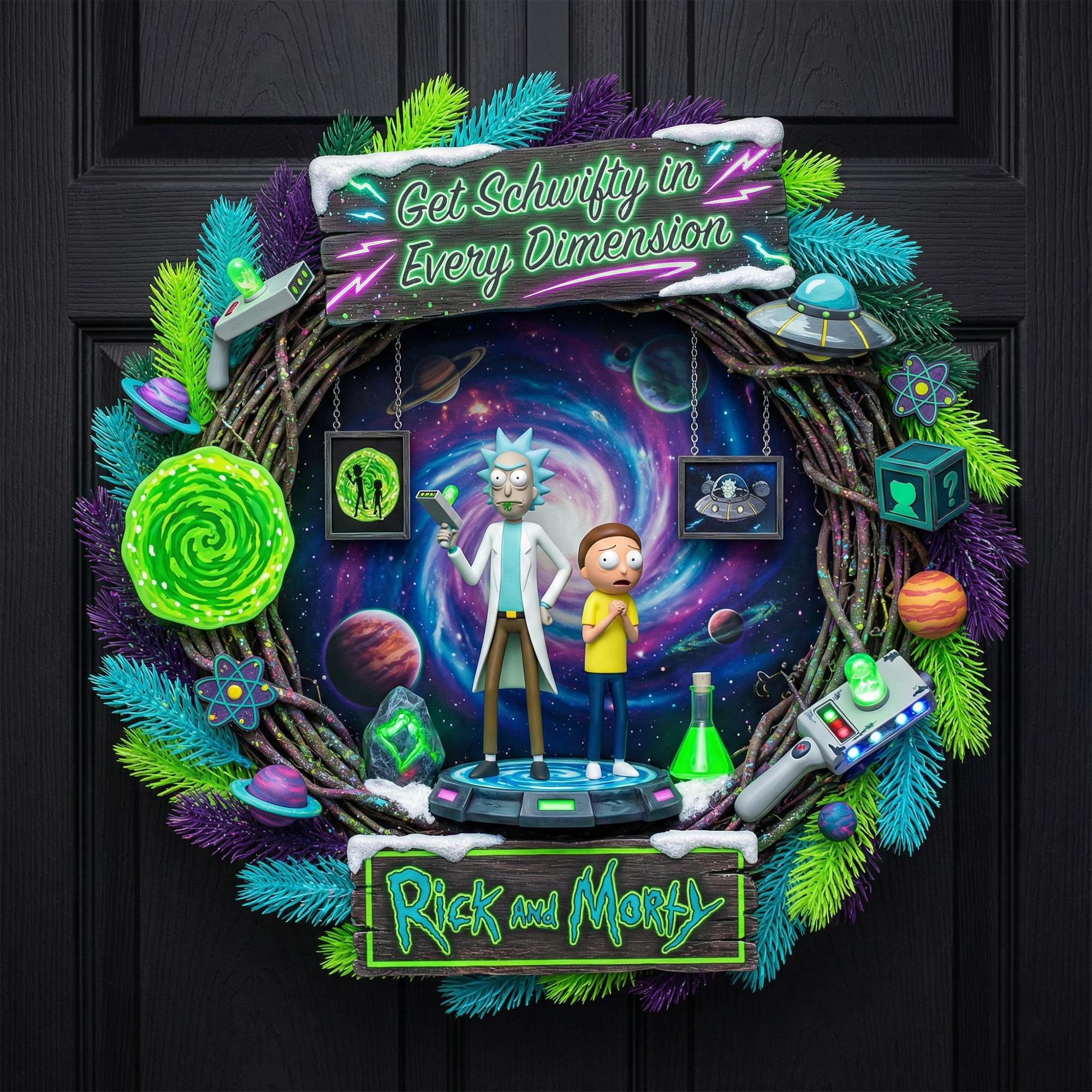 RICKM Decorative Wreath LNTH