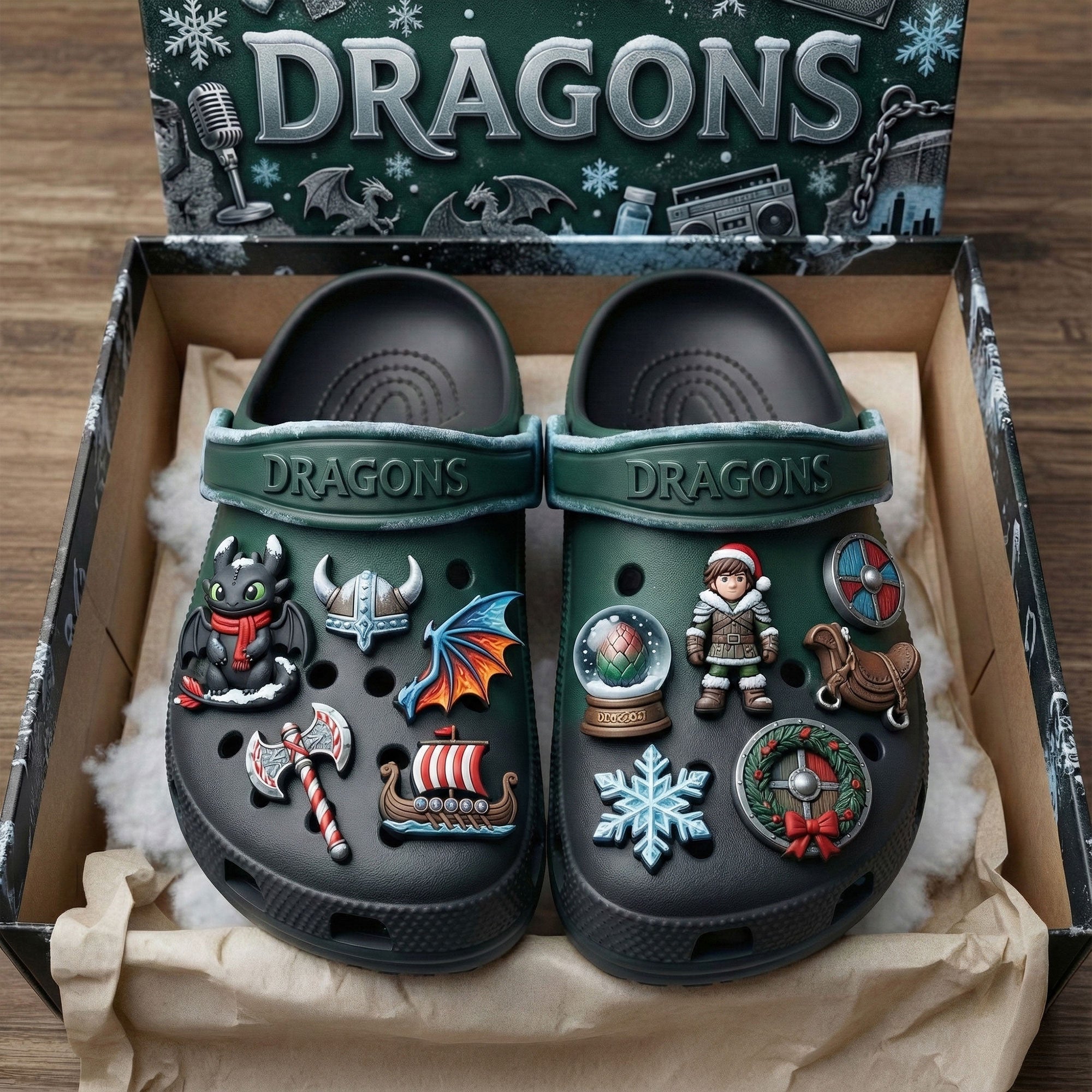 HTTYD Premium Christmas Clogs NTD