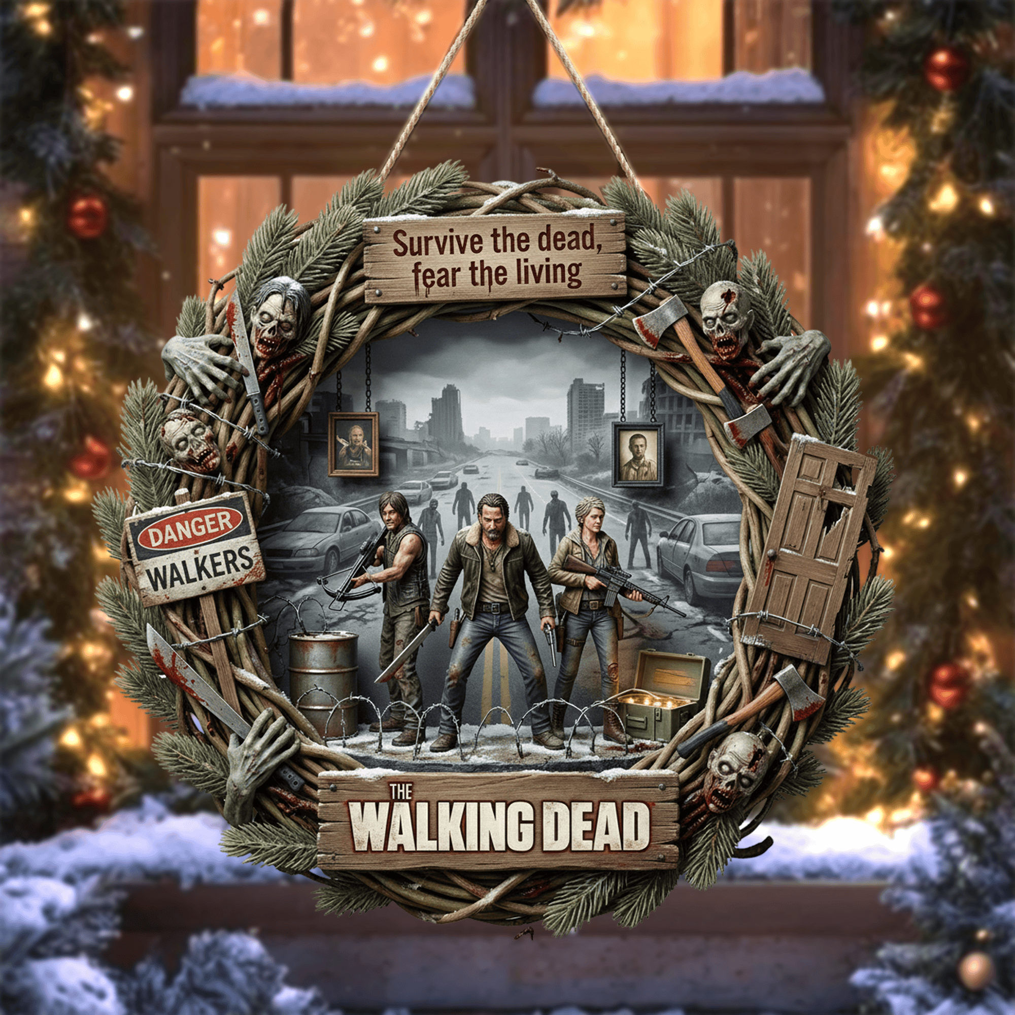 TWKD Decorative Wreath LNTH