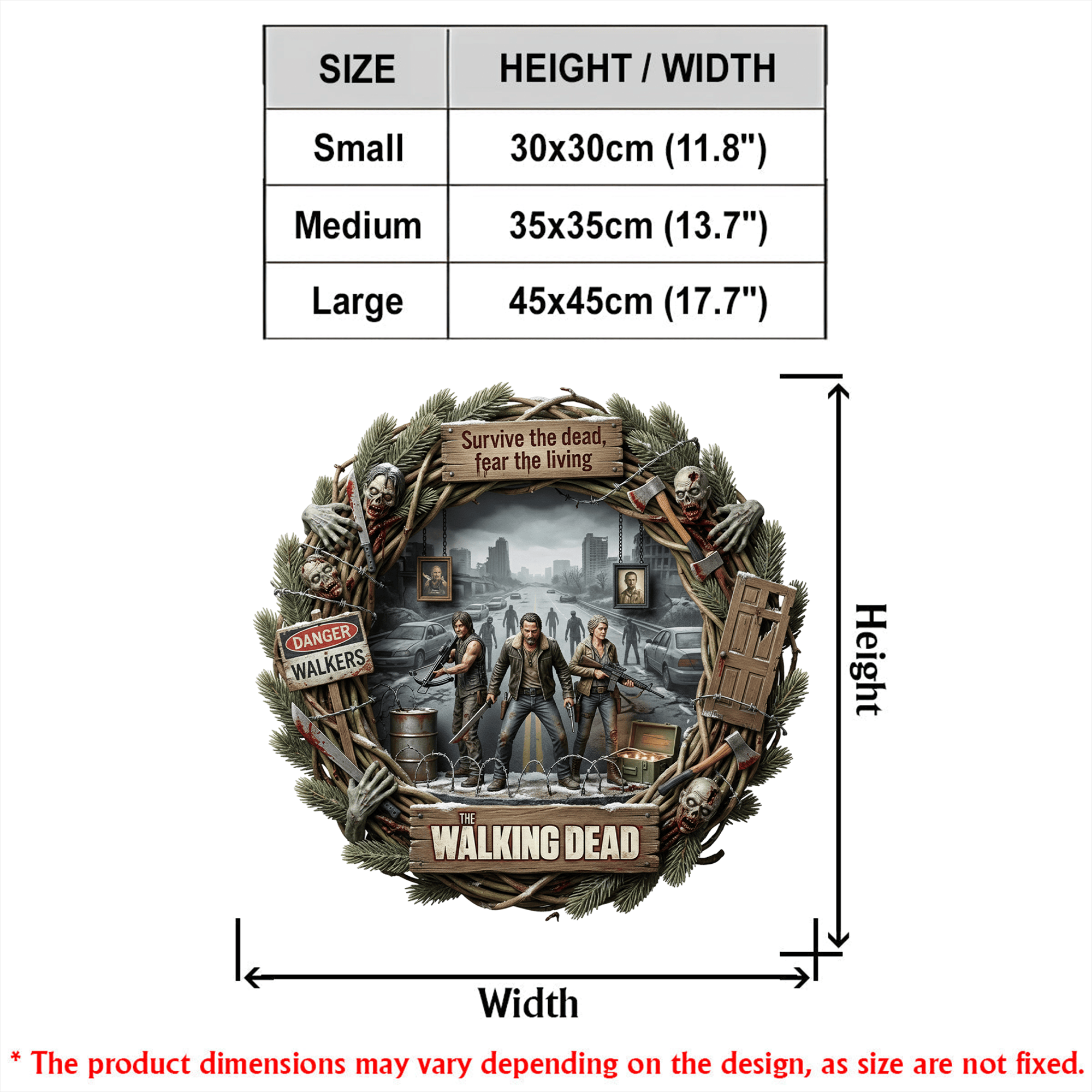 TWKD Decorative Wreath LNTH