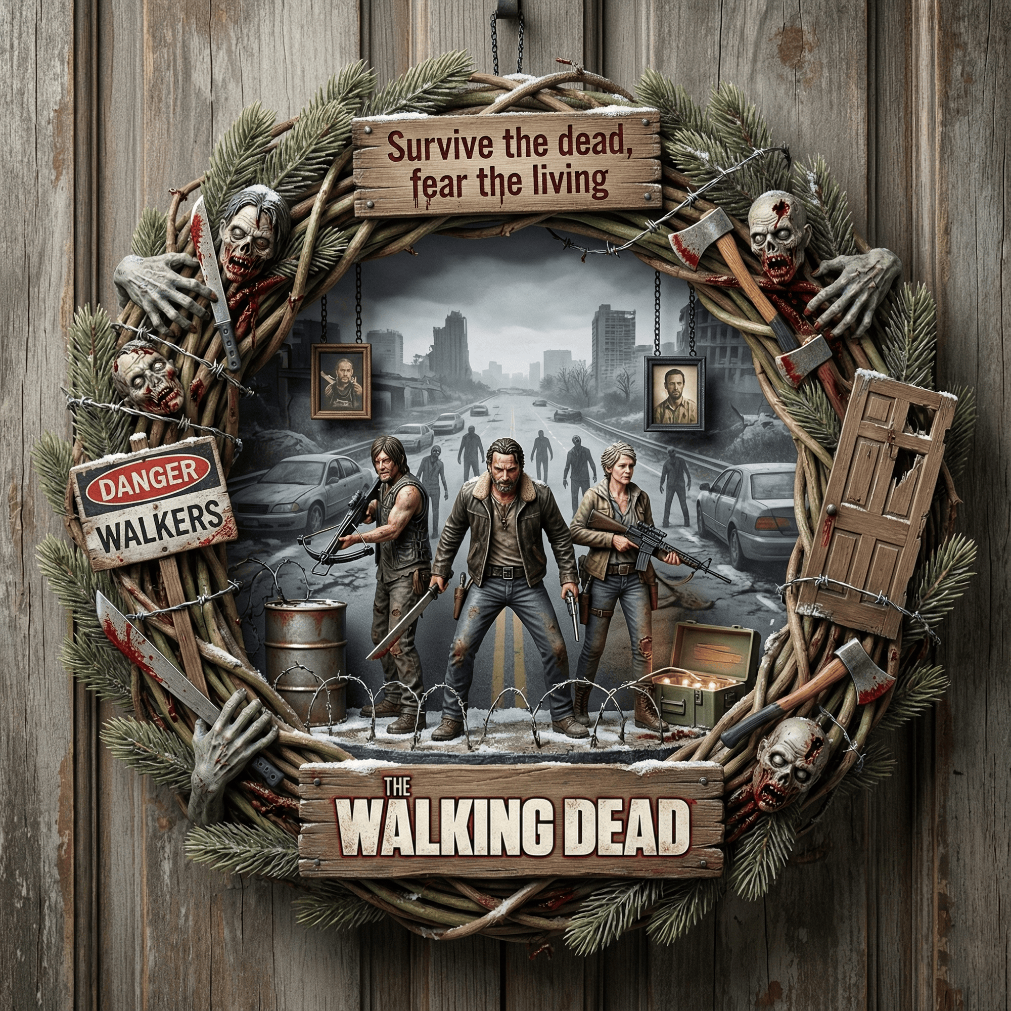 TWKD Decorative Wreath LNTH