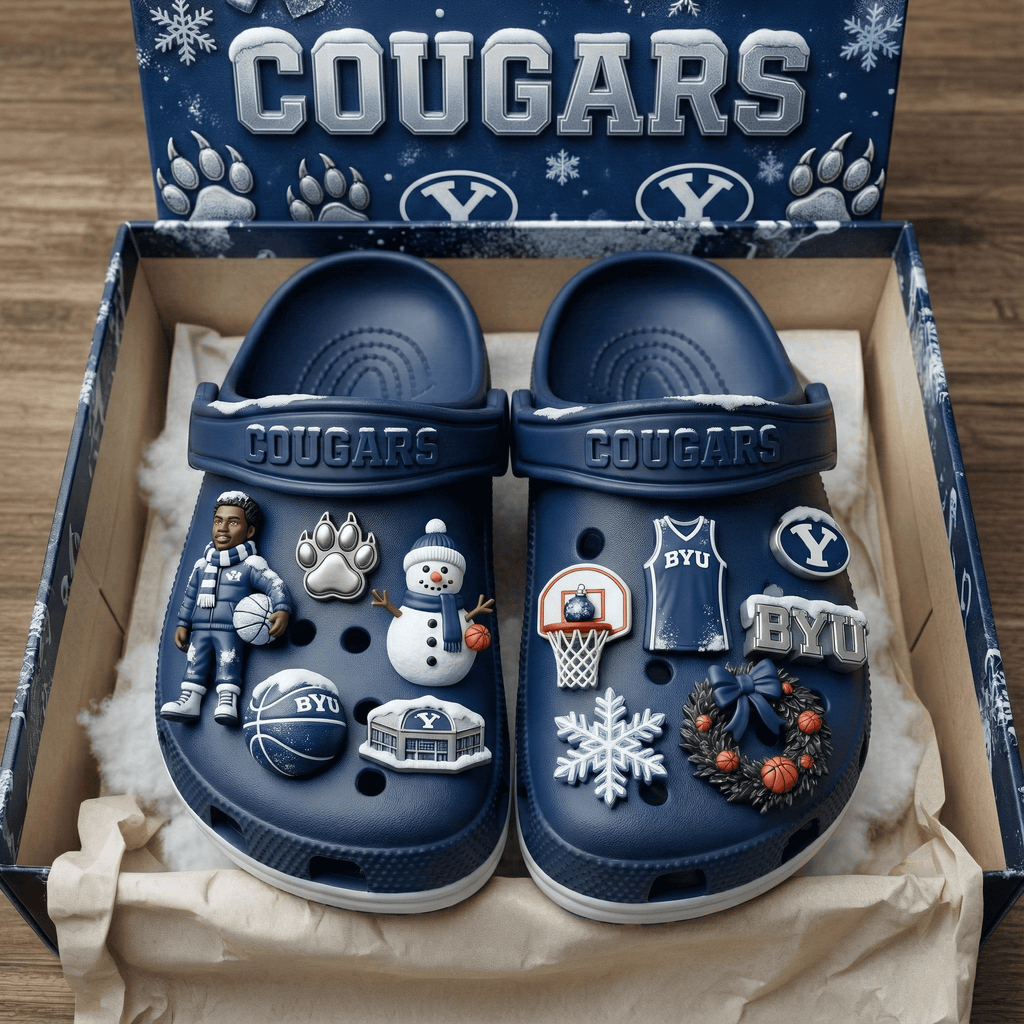 BYU Premium Christmas Clogs NTD