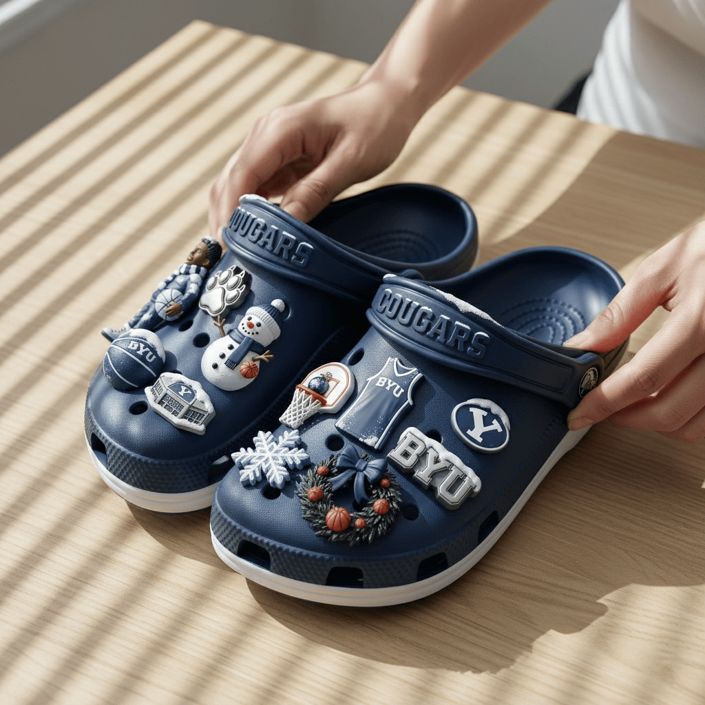 BYU Premium Christmas Clogs NTD