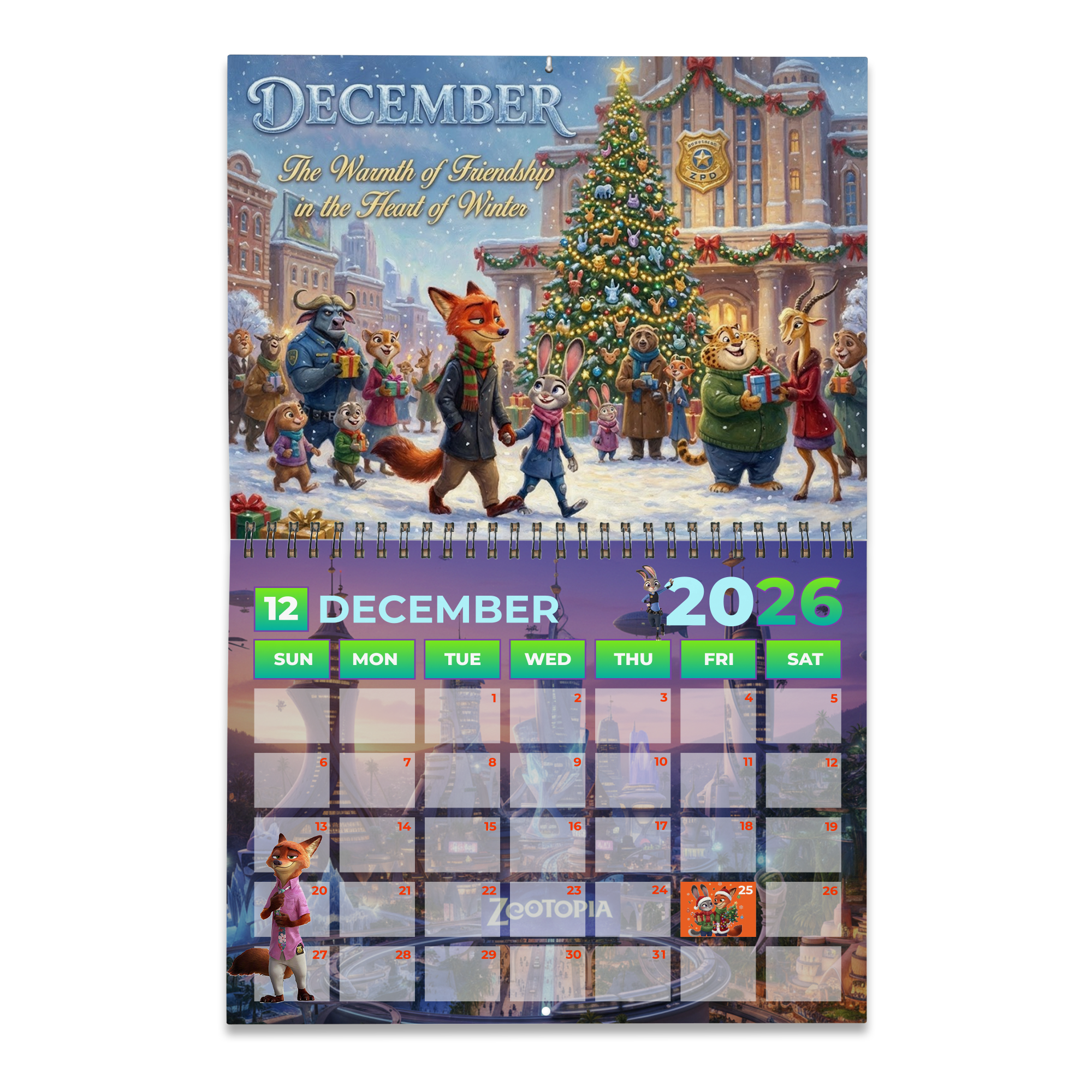 PREMIUM ZTPA 2026 CALENDAR TNSM