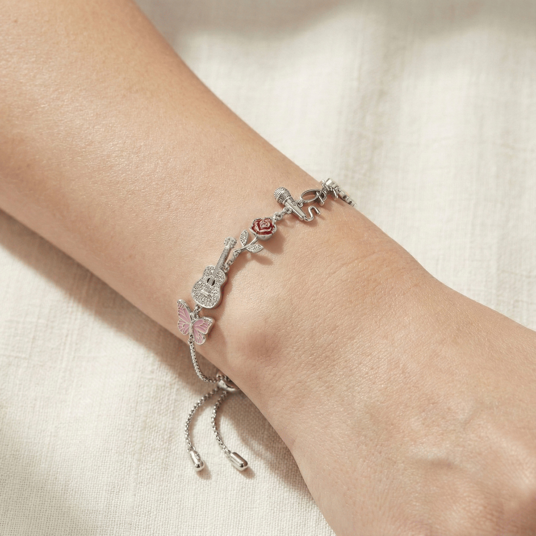 DLPT Adjustable Charm Bracelet HTTT