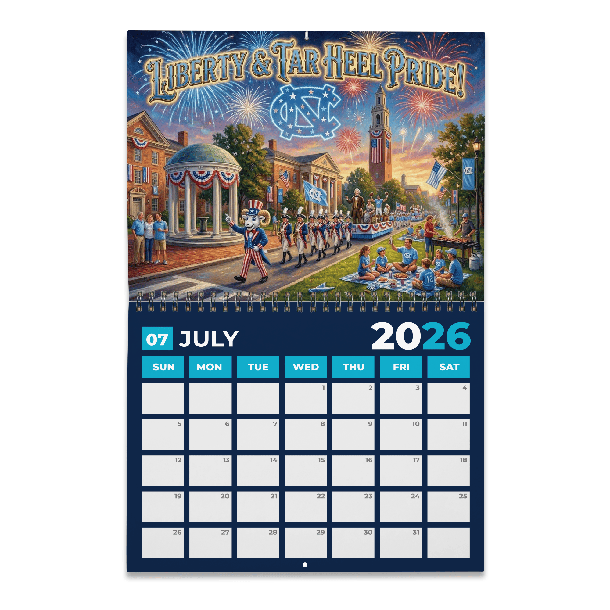 PREMIUM UNC 2026 CALENDAR LNTH