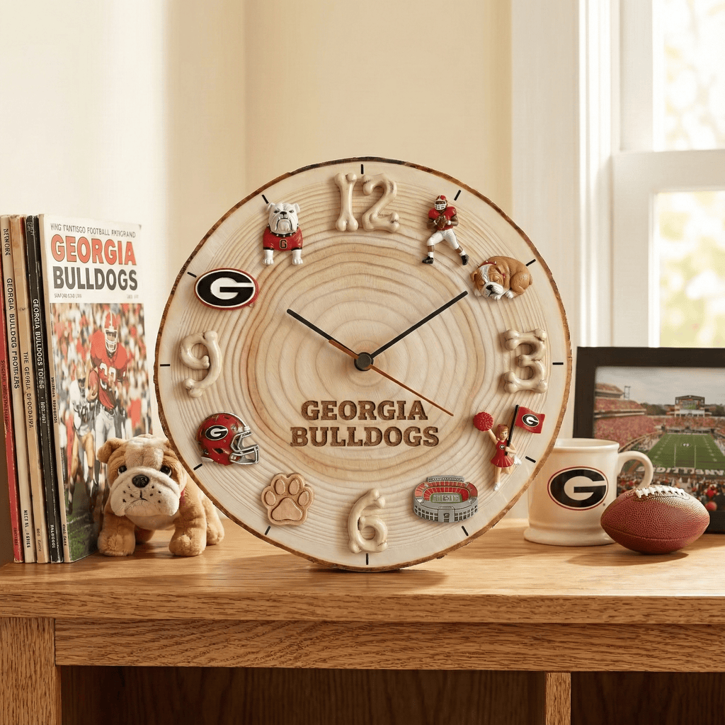 GGBD Wooden Wall Clock HTTT