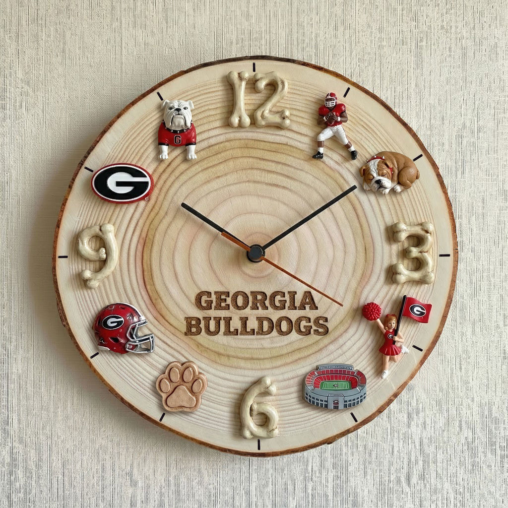 GGBD Wooden Wall Clock HTTT