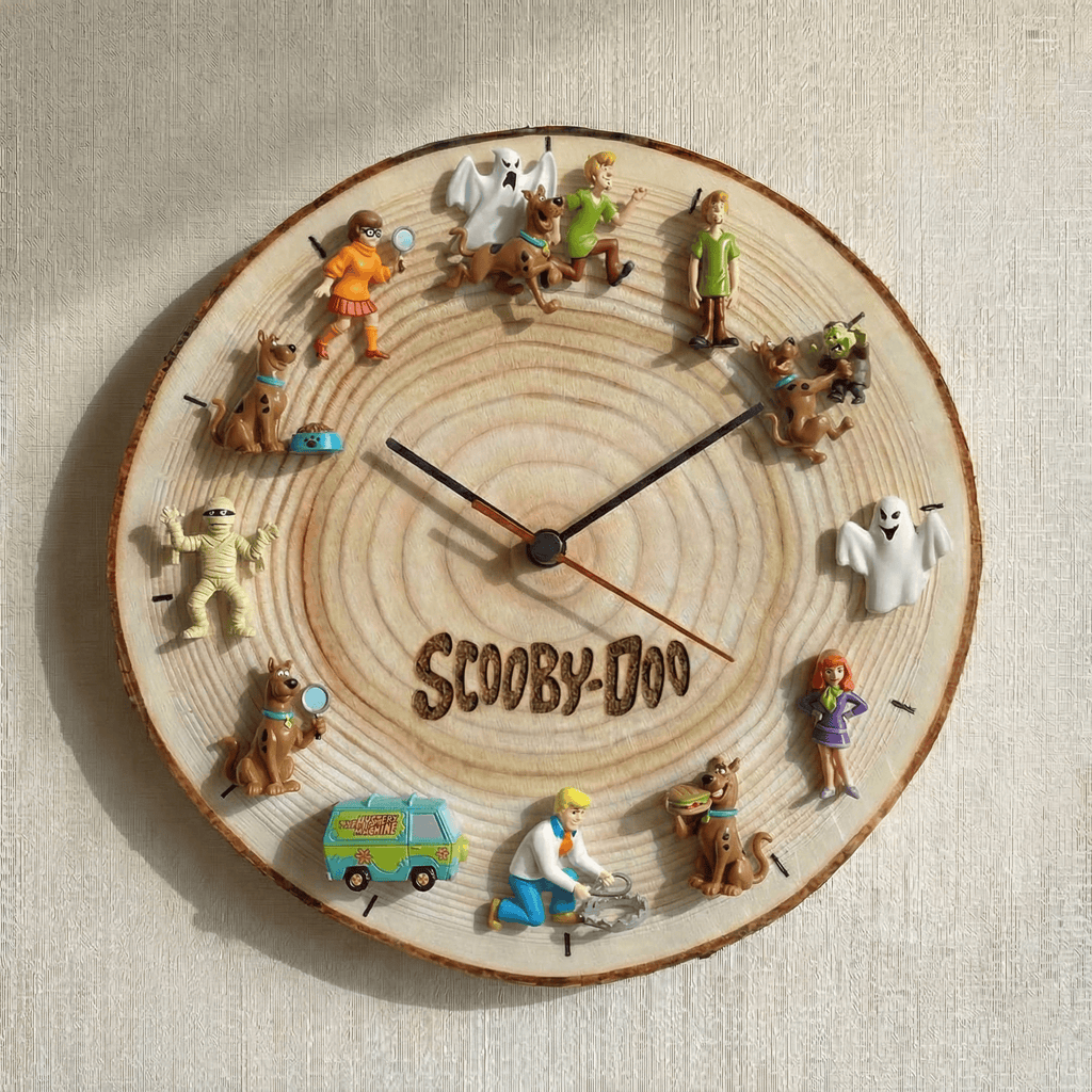 SCBD Wooden Wall Clock HTTT
