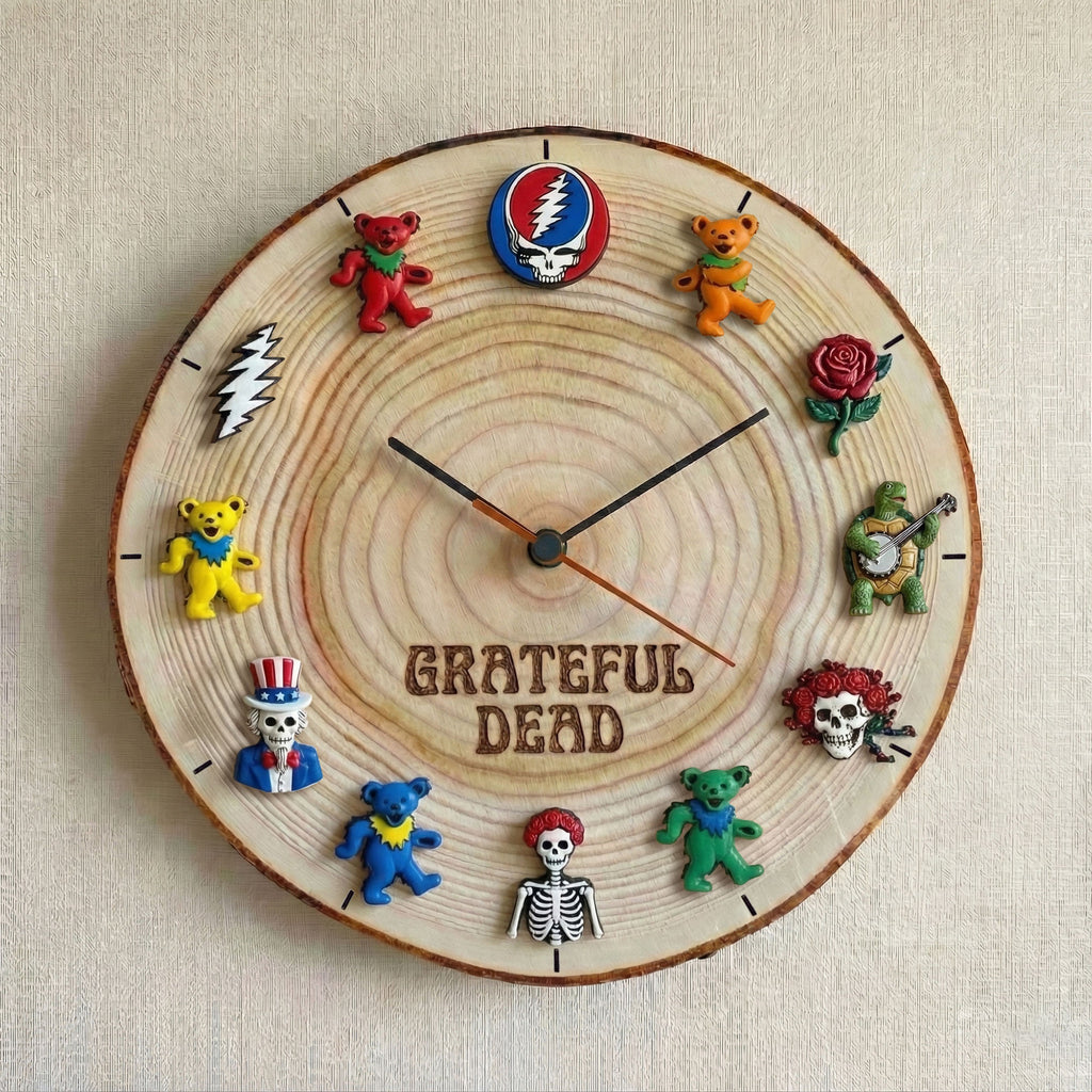 GRFD Wooden Wall Clock HTTT