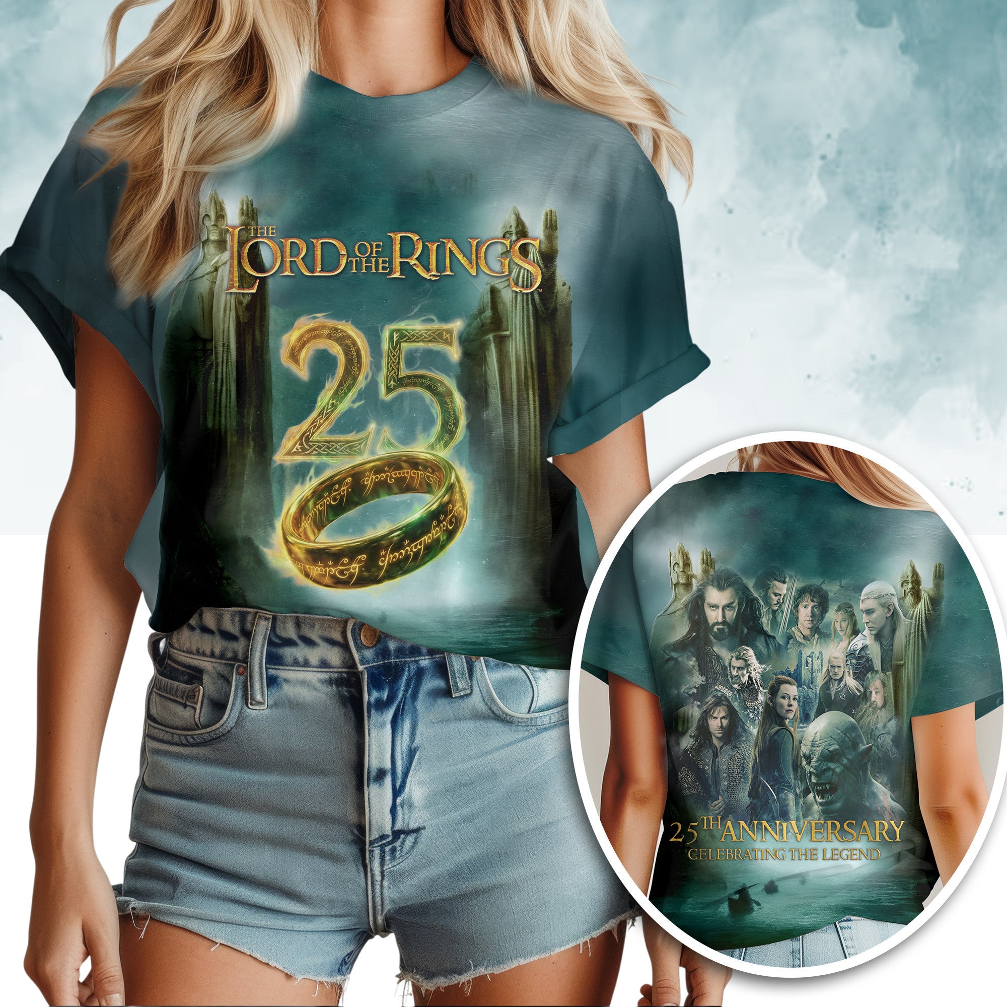 PREMIUM LOTR 3D SHIRT DAT