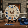 Premium IDC Wooden Wall Clock TNSM