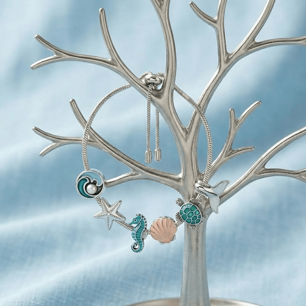 OCEAN Adjustable Charm Bracelet HTTT