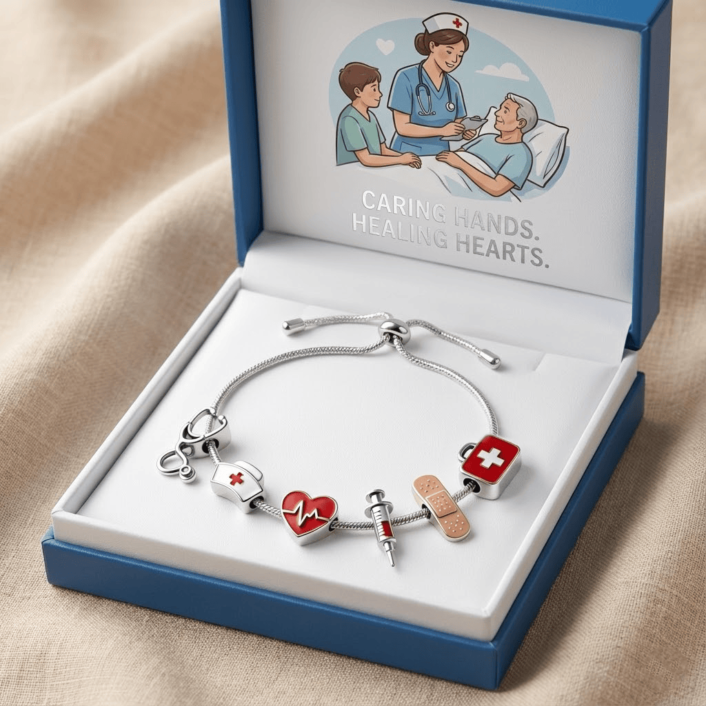 Nurse Adjustable Charm Bracelet HTTT