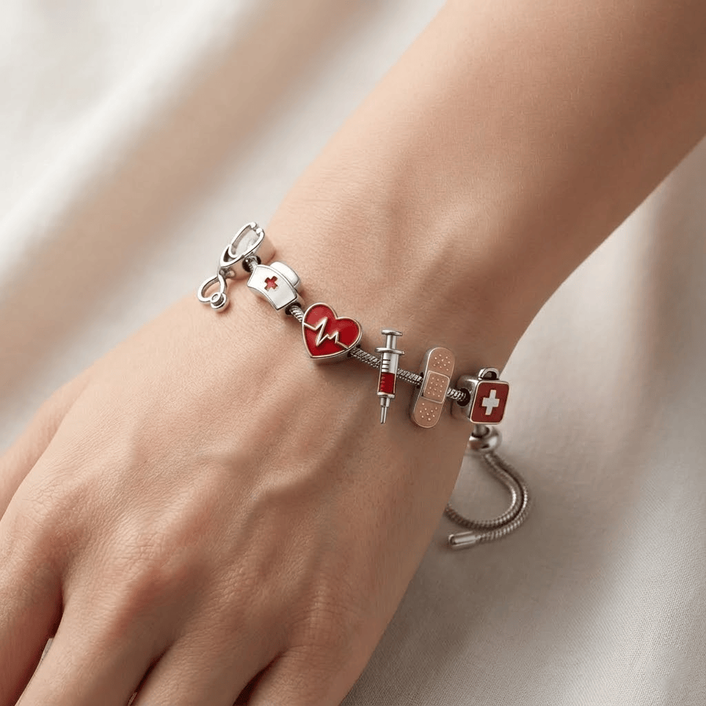 Nurse Adjustable Charm Bracelet HTTT