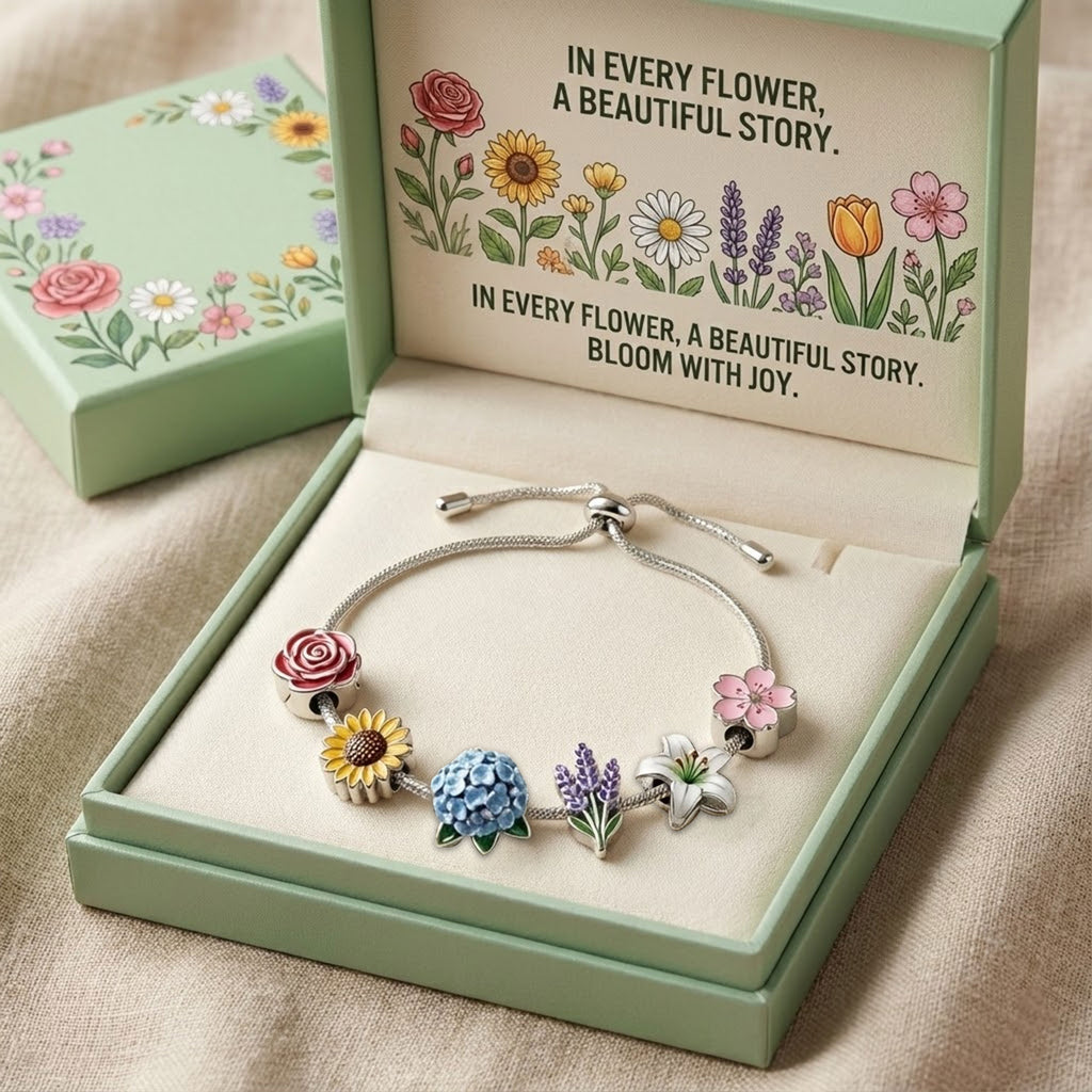 FLW Adjustable Charm Bracelet HTTT