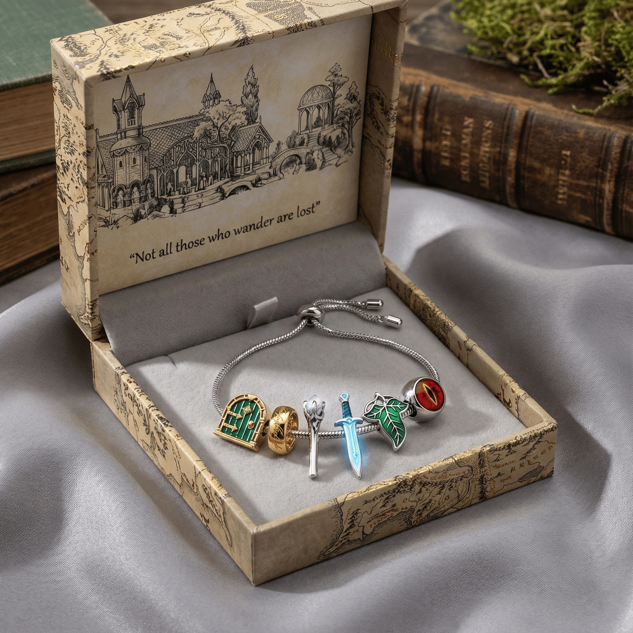 LOTR Adjustable Charm Bracelet DAT