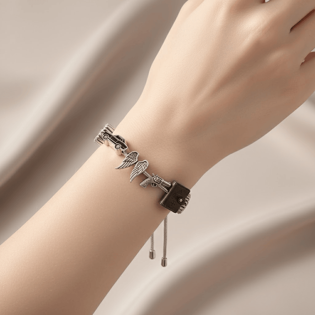 SUNA Adjustable Charm Bracelet HTTT