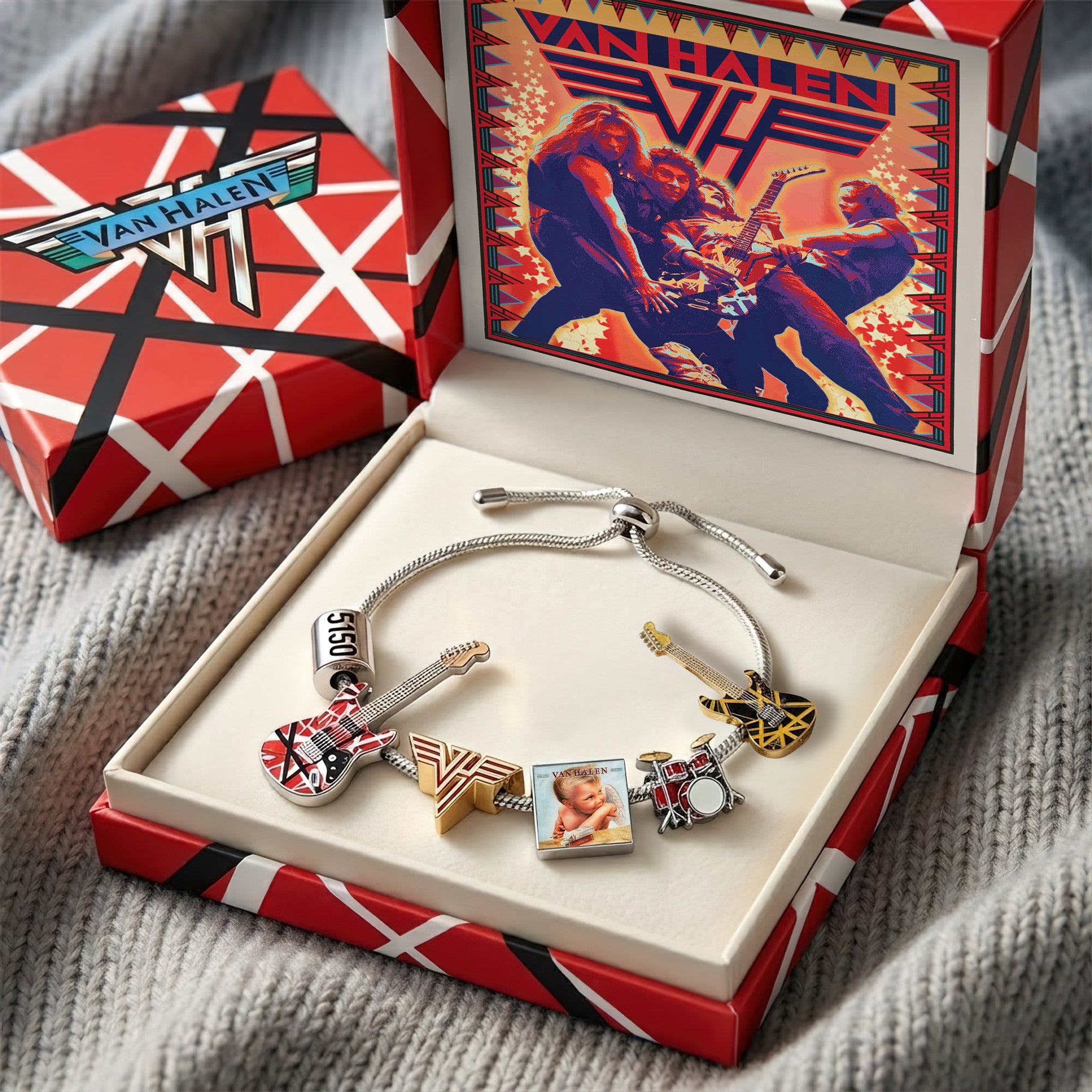VHL Adjustable Charm Bracelet HTTT