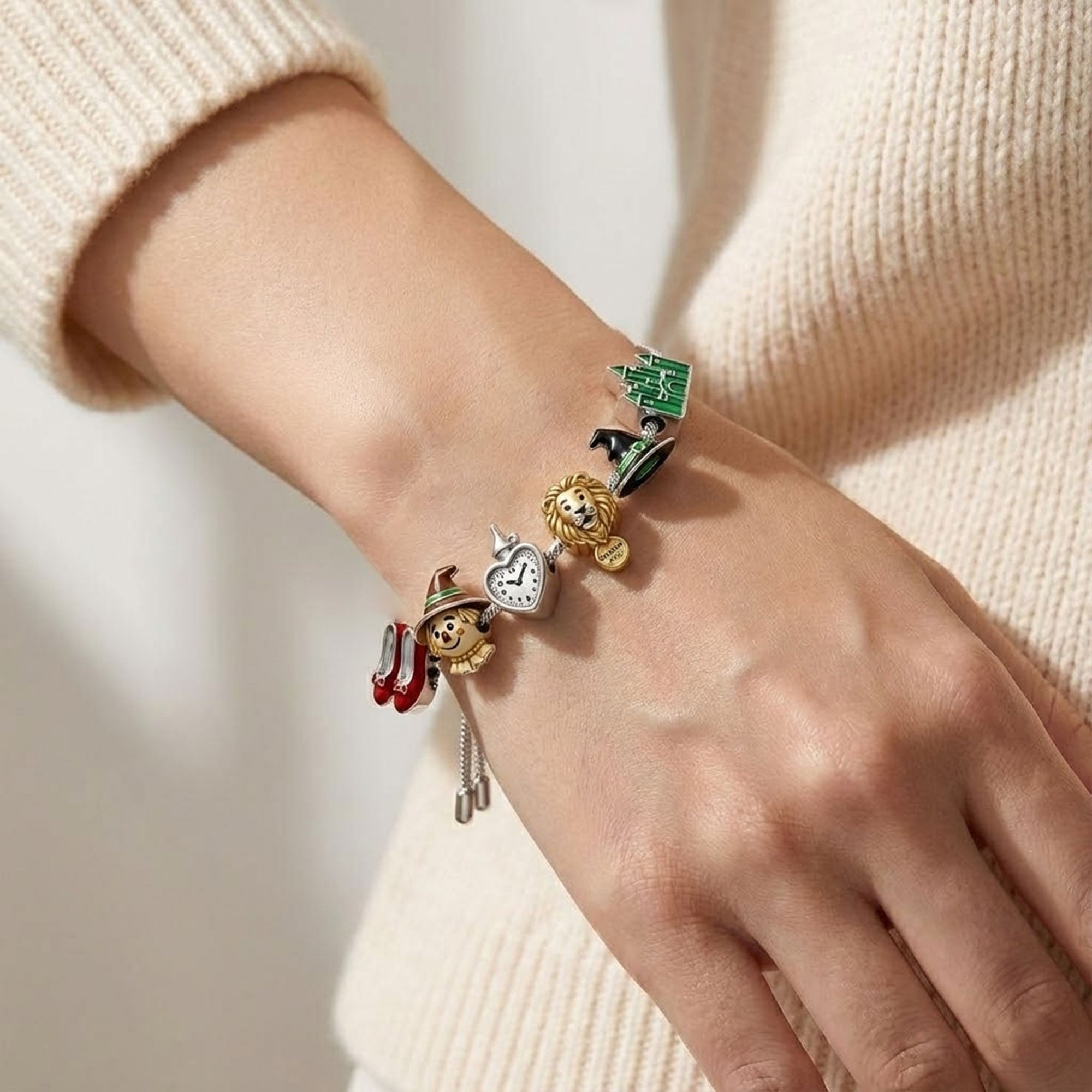 TWOZ Adjustable Charm Bracelet HTTT