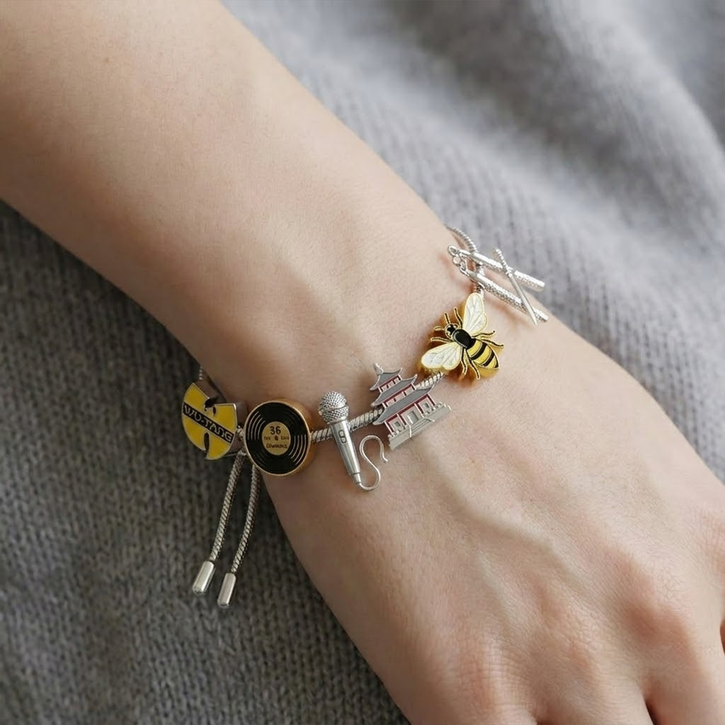 WTC Adjustable Charm Bracelet HTTT