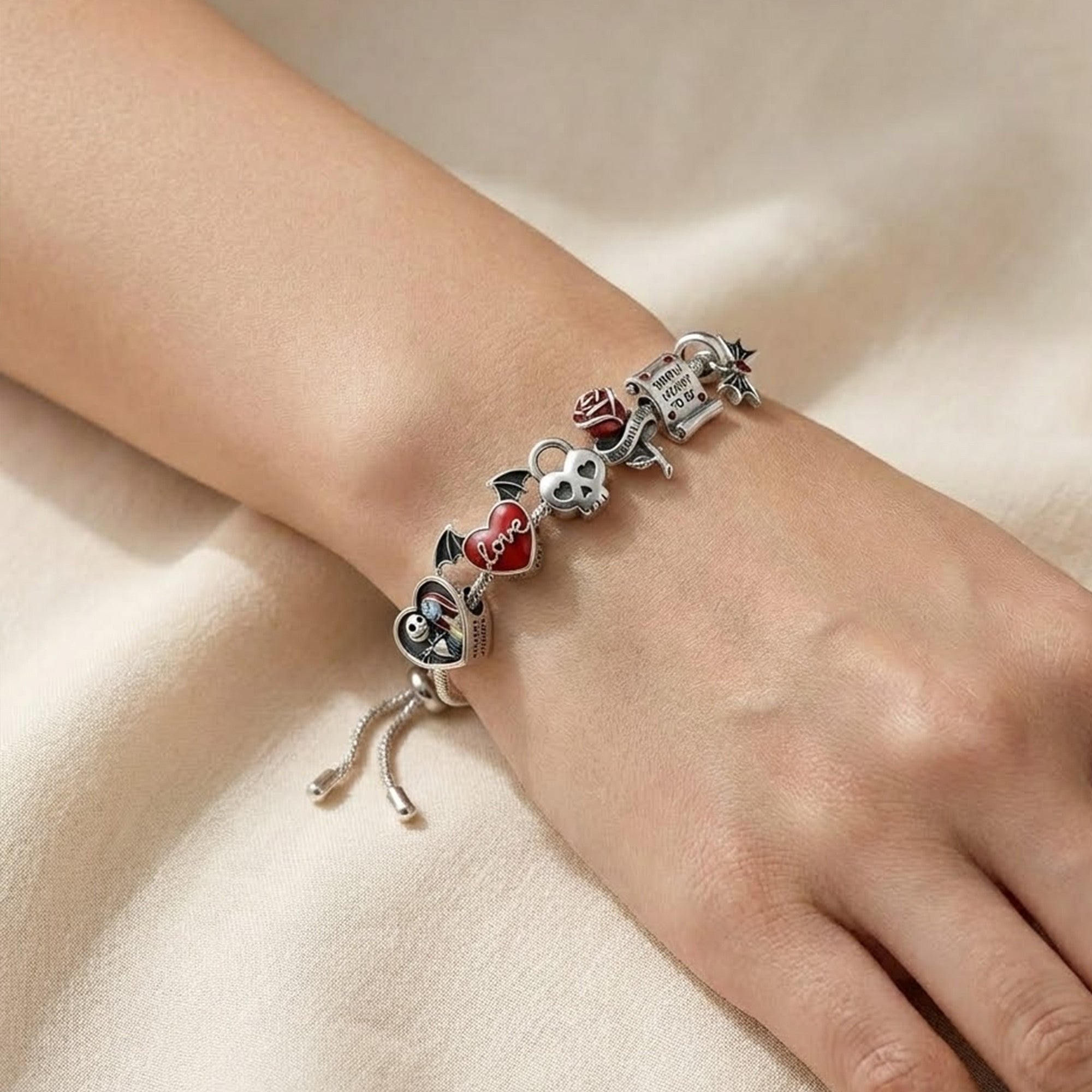 TNBC Adjustable Charm Bracelet HTTT