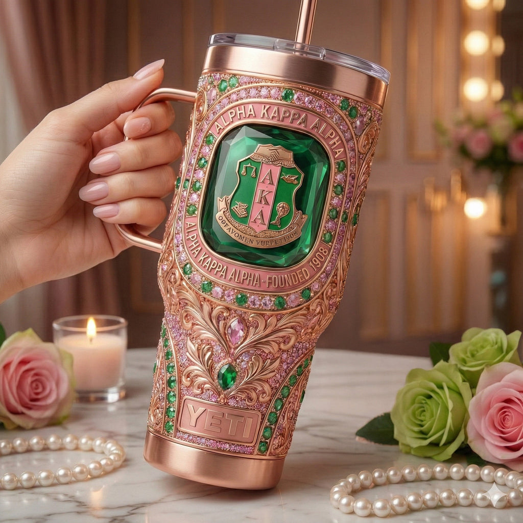 AKA 40oz Tumbler With Handle LNTH