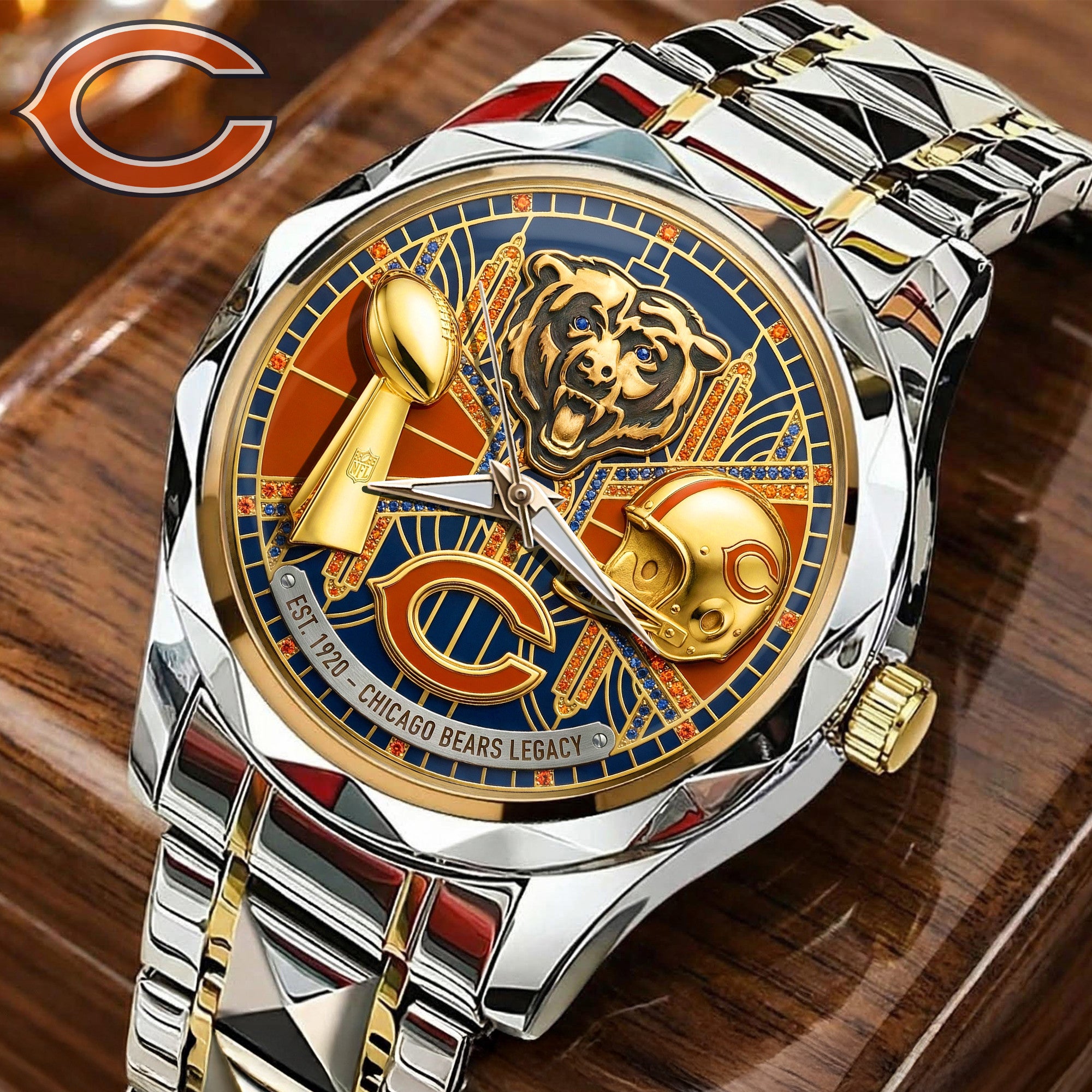 CCB Stainless Steel Watch LNTH
