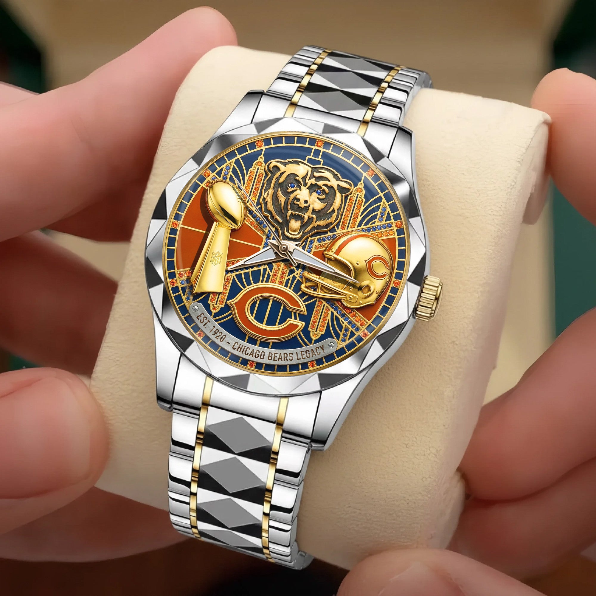 CCB Stainless Steel Watch LNTH