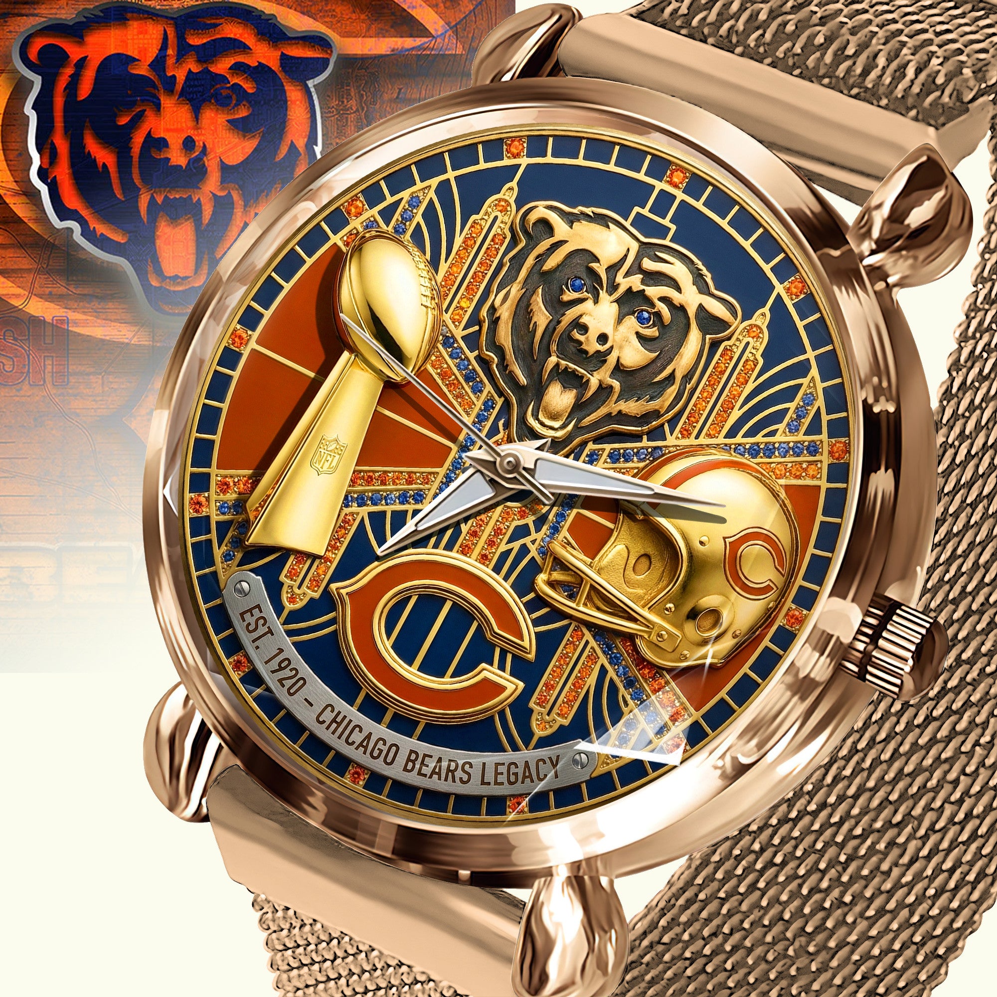 CCB Stainless Steel Watch LNTH
