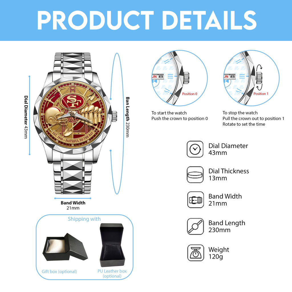 SF49 Stainless Steel Watch LNTH