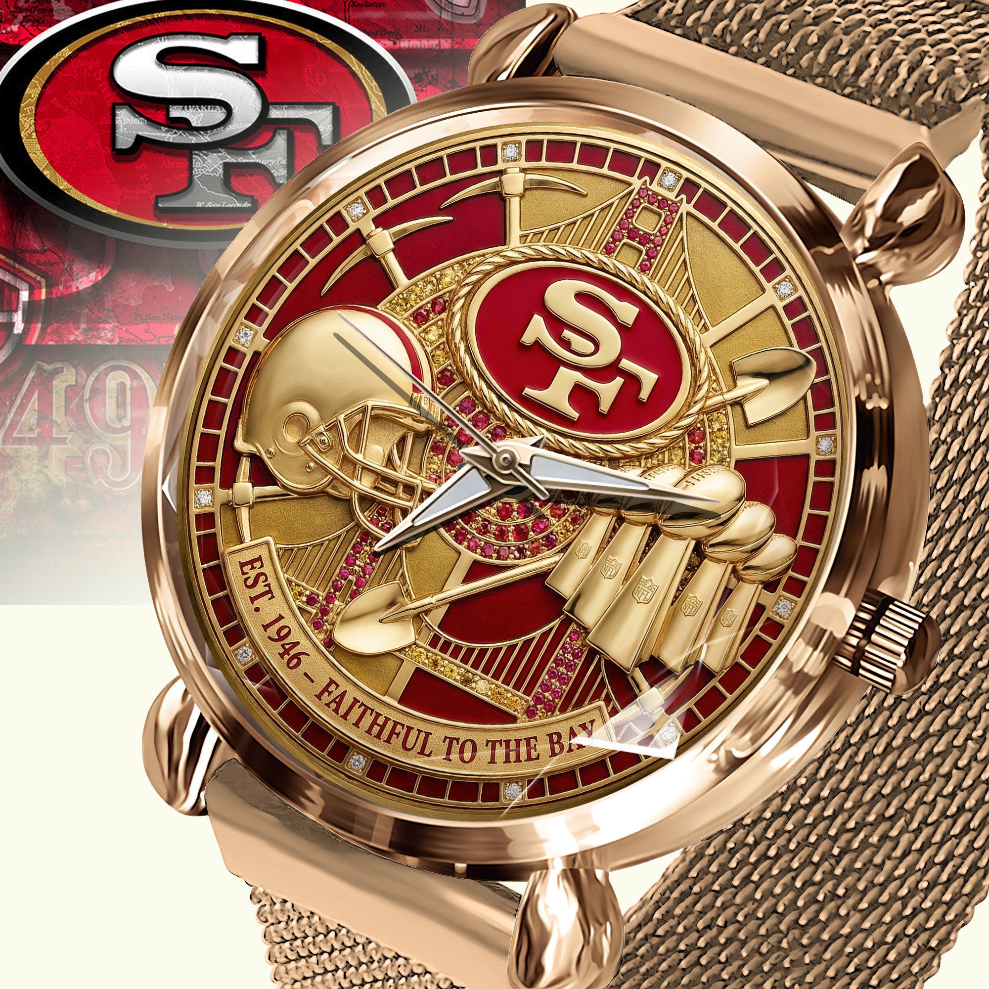 SF49 Stainless Steel Watch LNTH