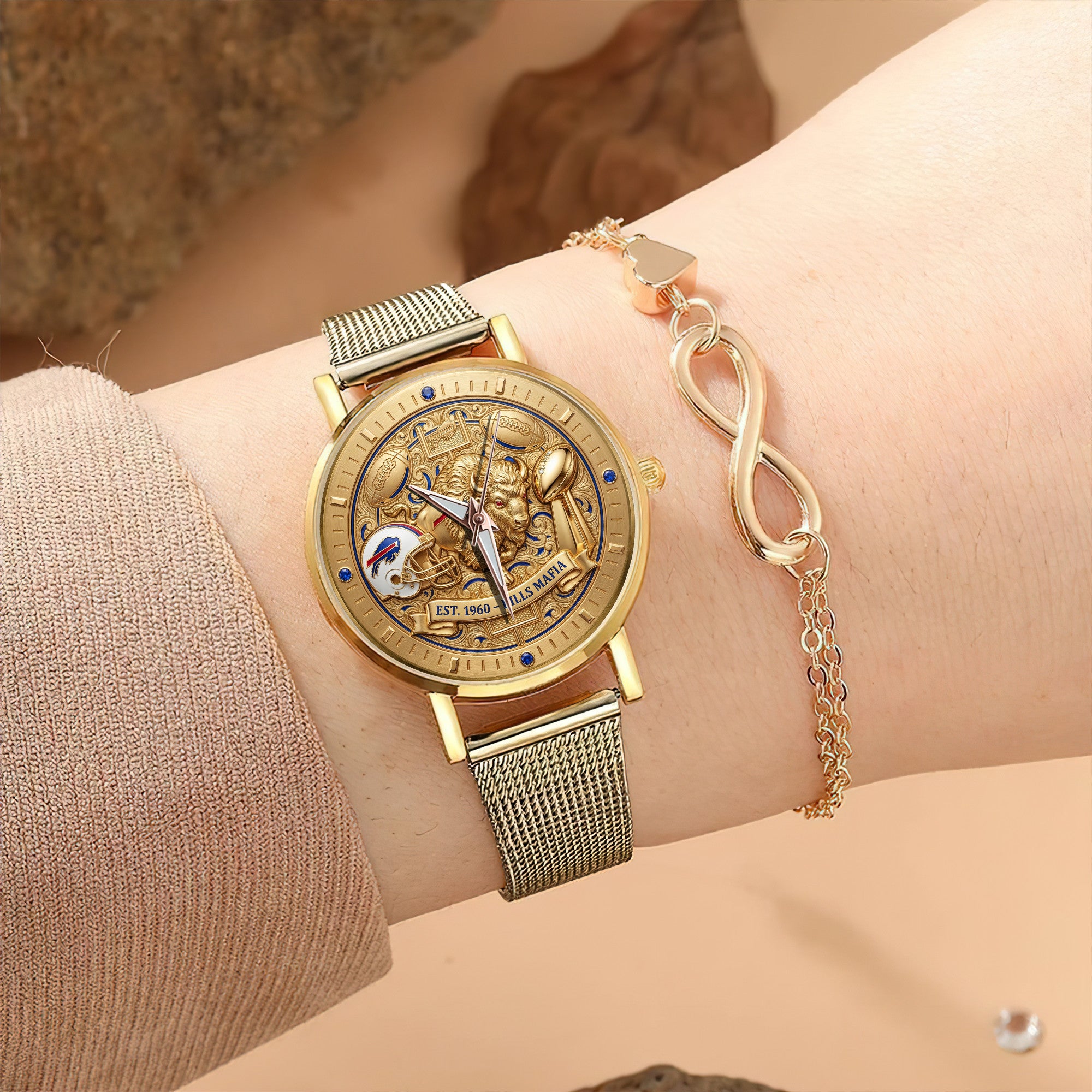 BFBL Stainless Steel Watch LNTH