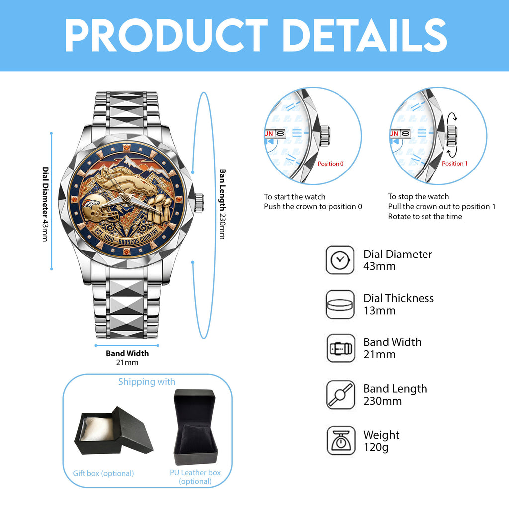 DVBC Stainless Steel Watch LNTH