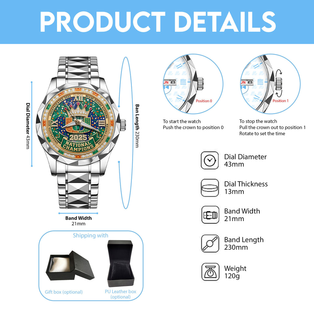 MHC Stainless Steel Watch LNTH