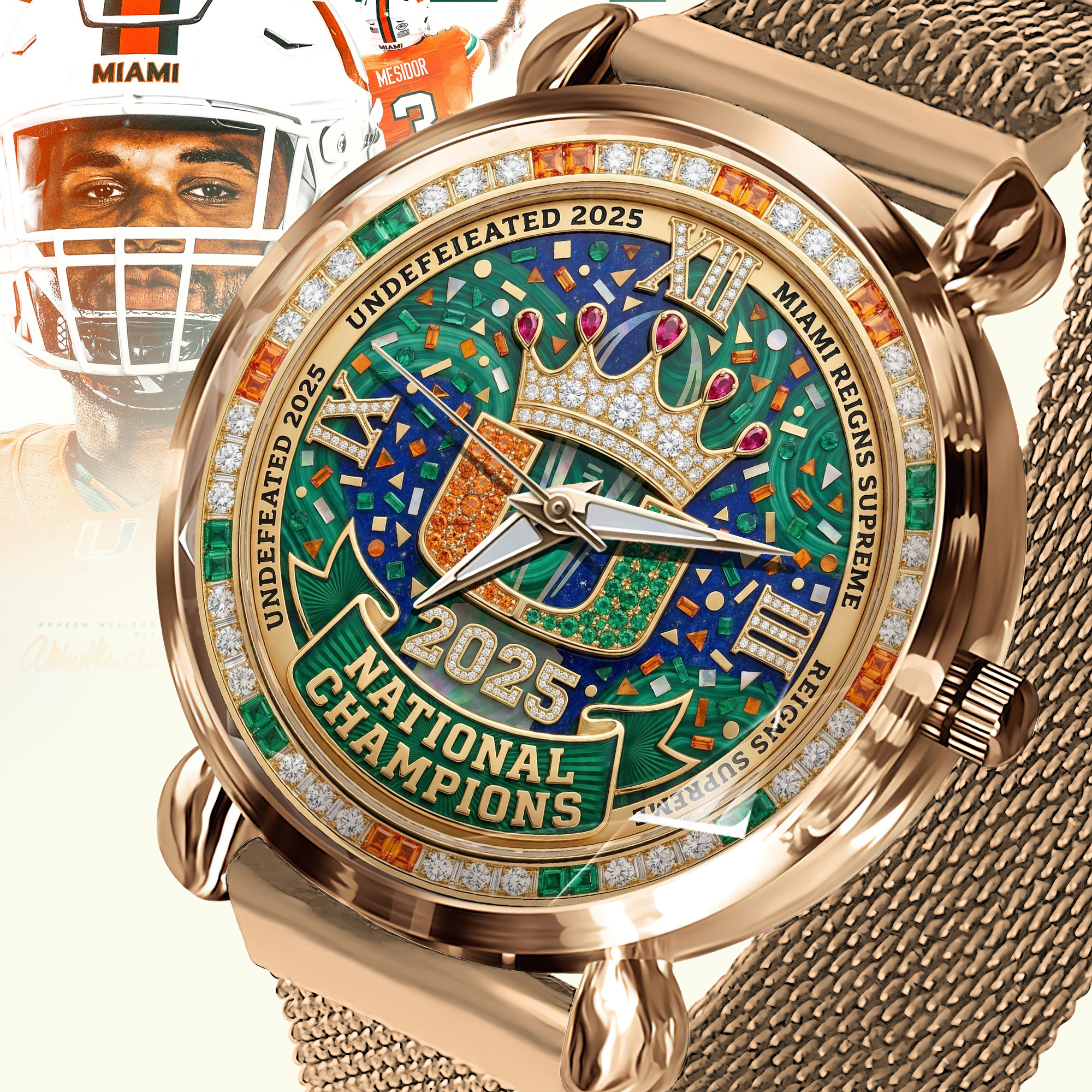 MHC Stainless Steel Watch LNTH